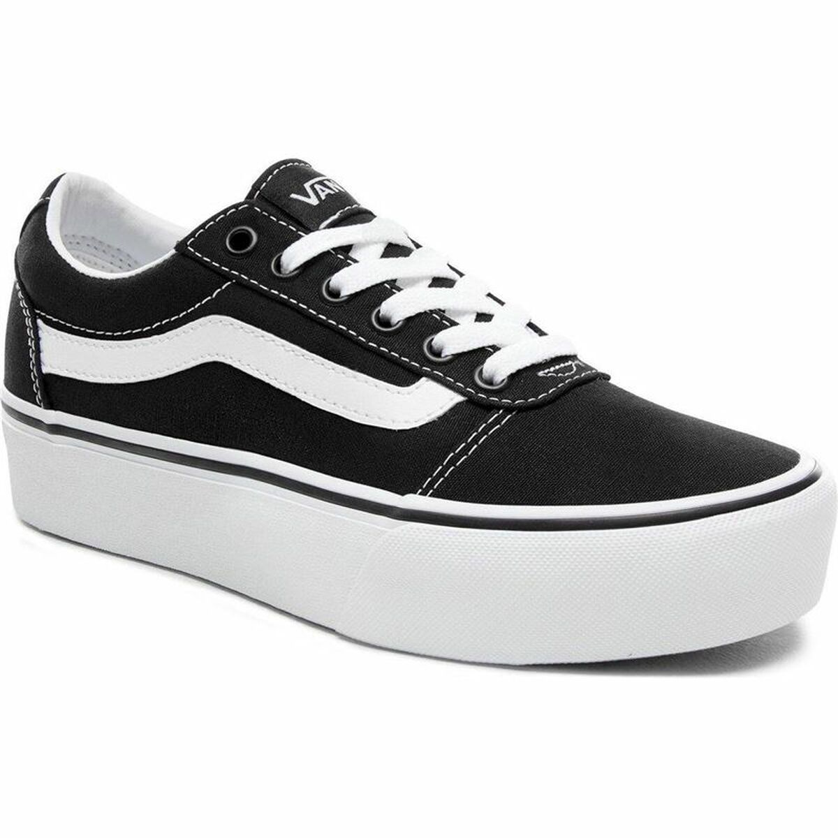 Women’s casual trainers Vans Ward Platform Black