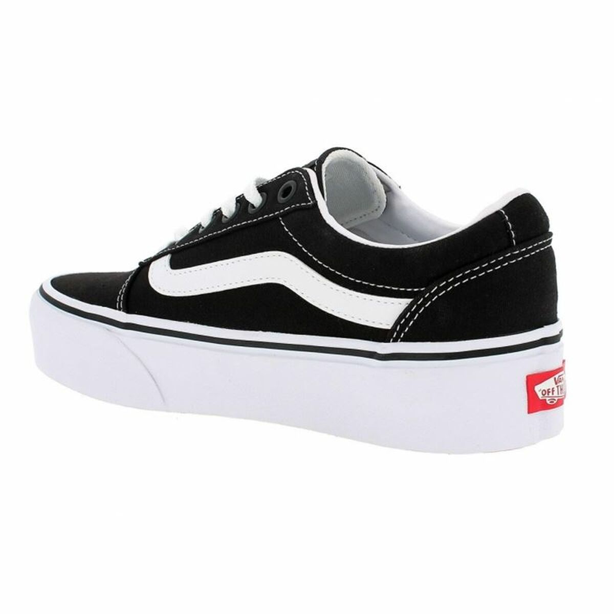 Women’s casual trainers Vans Ward Platform Black