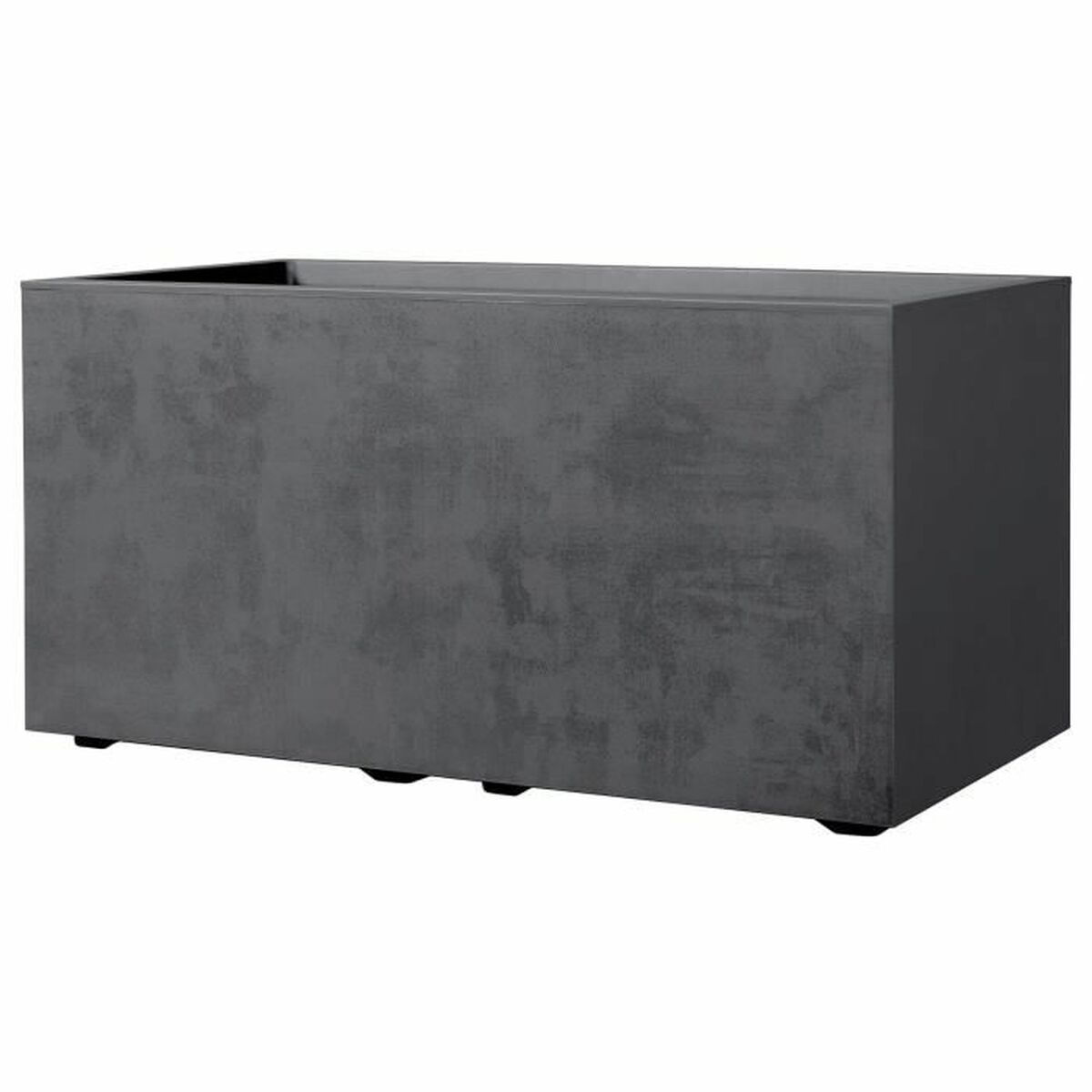 Self-watering planter Deroma Anthracite 79 cm Plastic Rectangular Self-watering planter Deroma Anthracite 79 cm Plastic Rectangular