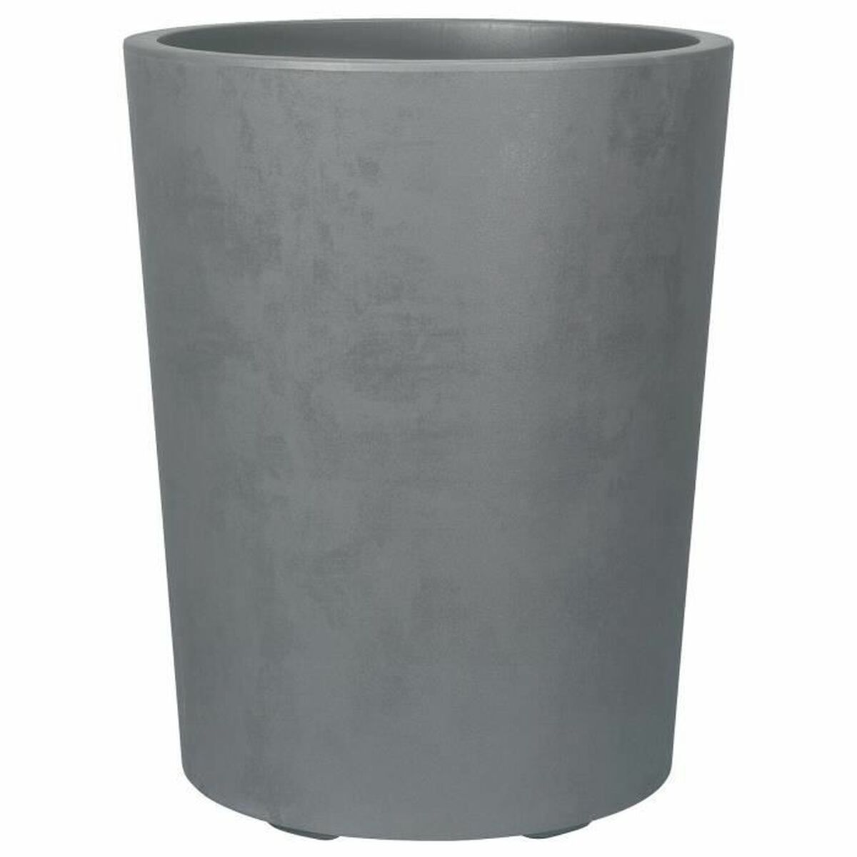 Plant pot Deroma Grey Plastic Circular Cylinder