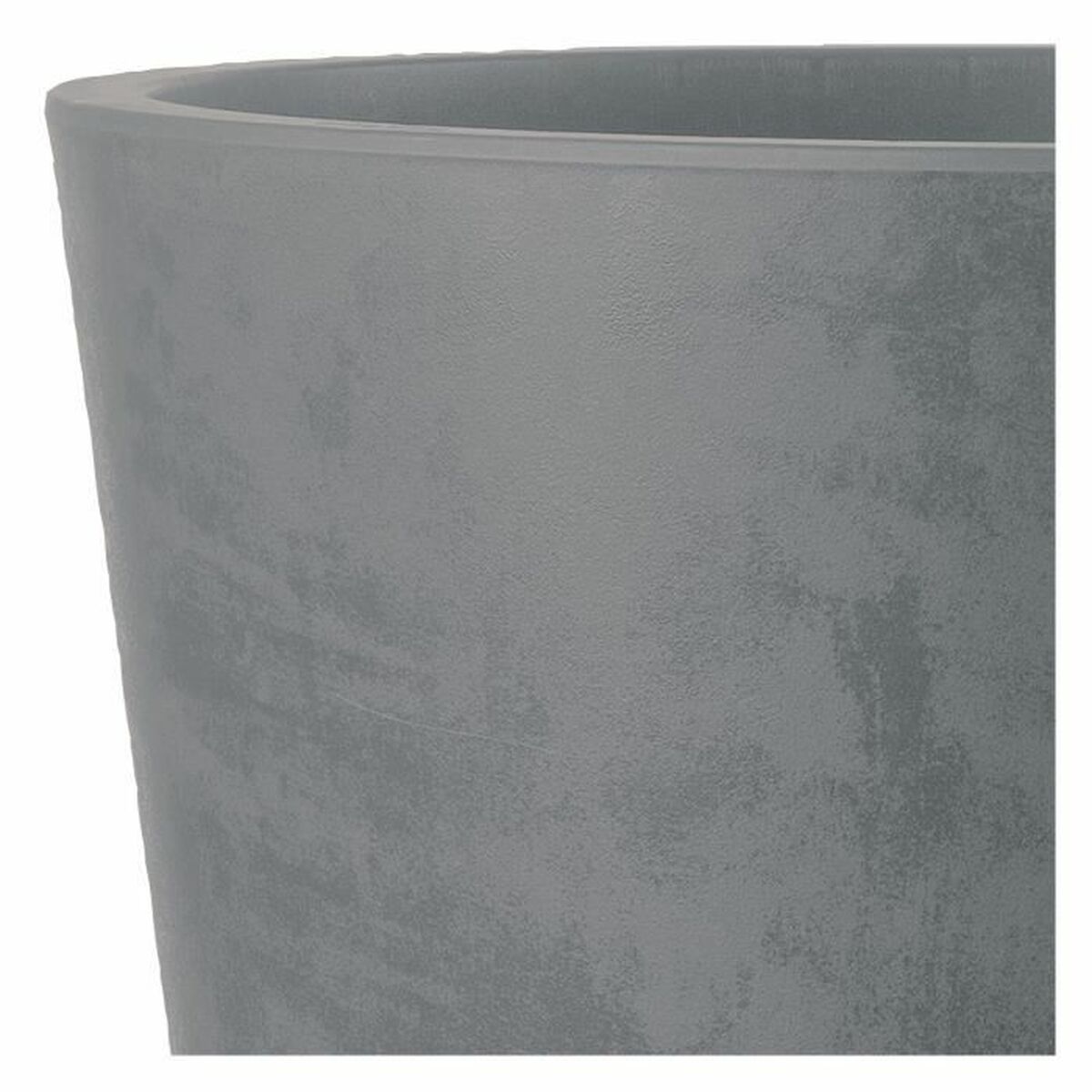 Plant pot Deroma Grey Plastic Circular Cylinder