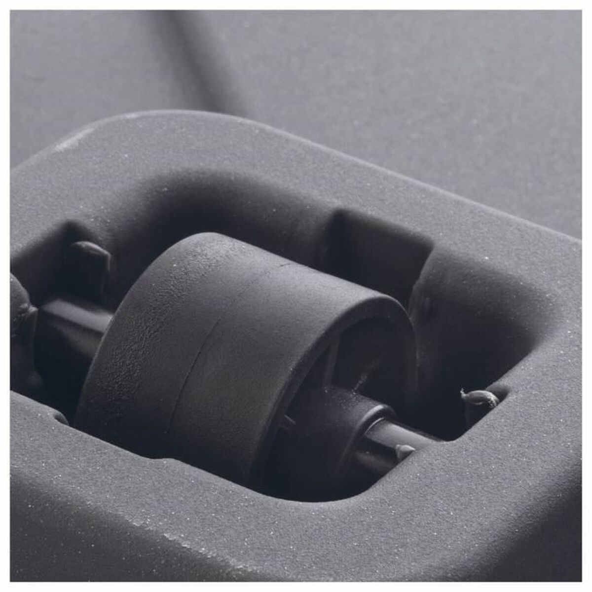 Plant pot Deroma Anthracite 38 x 38 x 39 cm Plastic Squared Bucket 38 cm