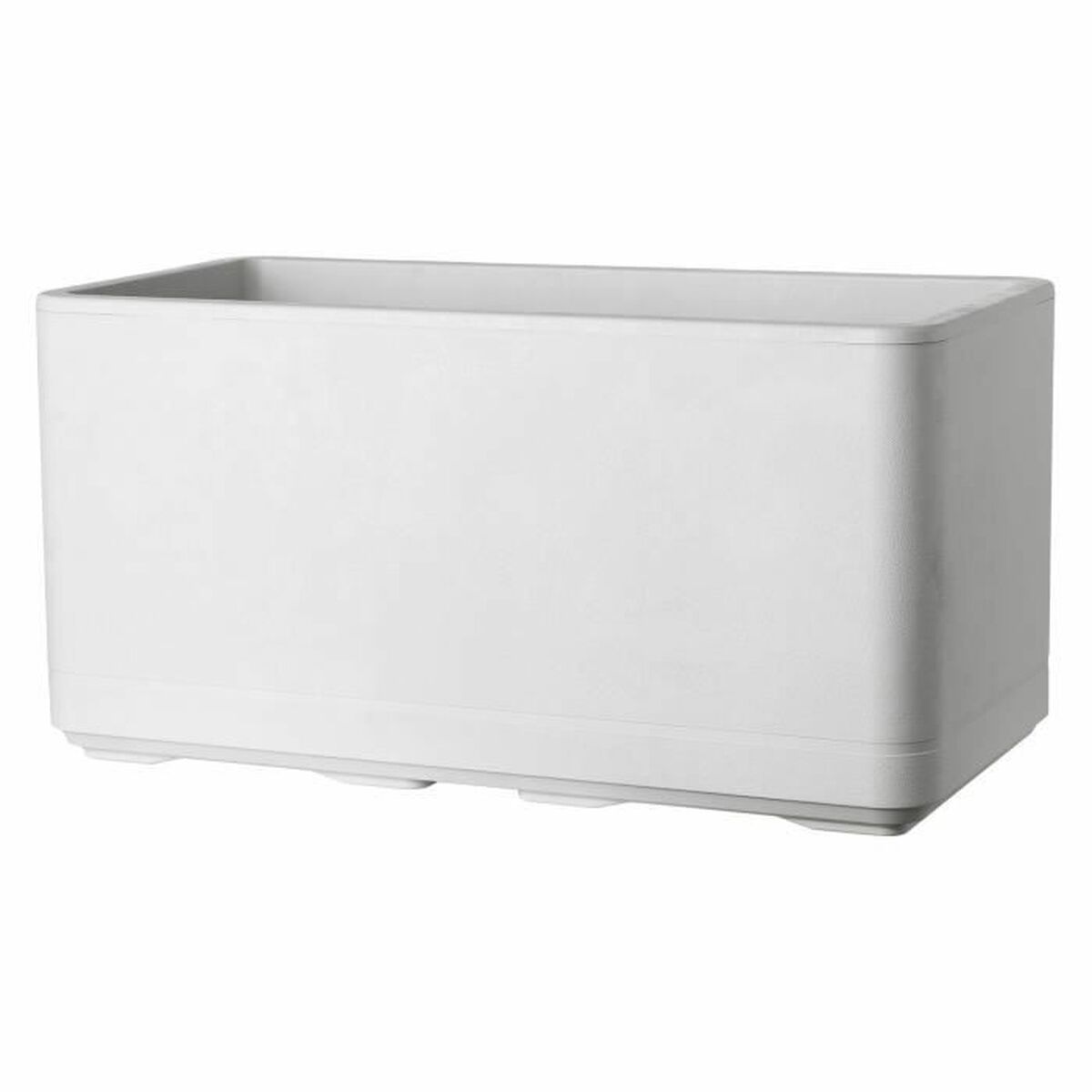 Self-watering planter Deroma Pearl 78 x 38 x 39 cm Plastic Rectangular  78 cm