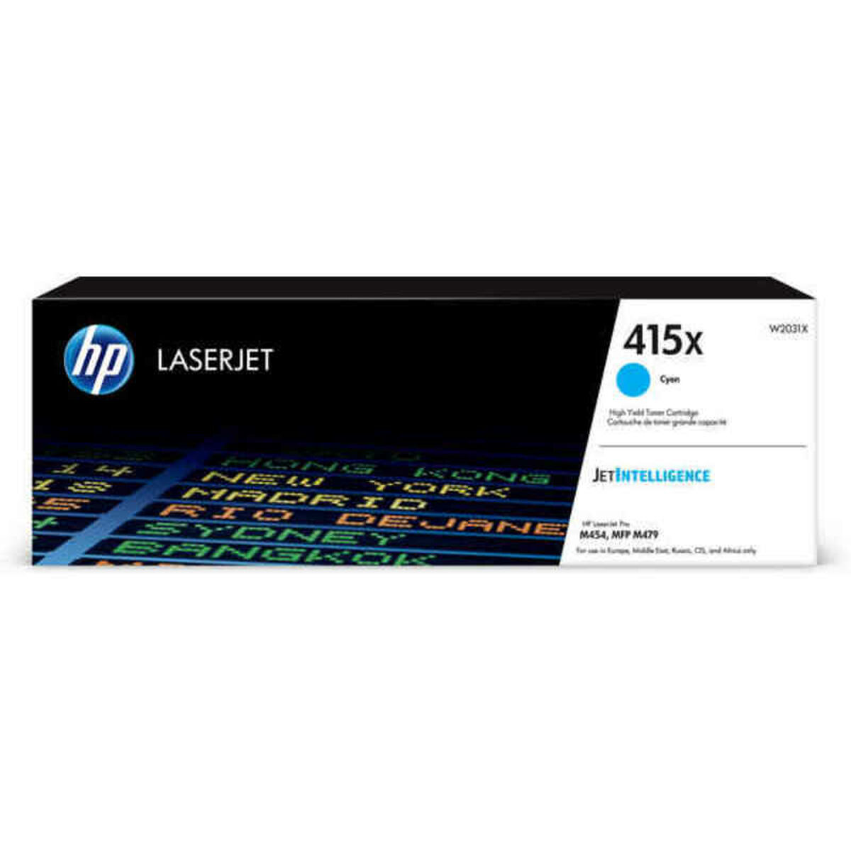 Toner HP W2031X Yellow Cyan