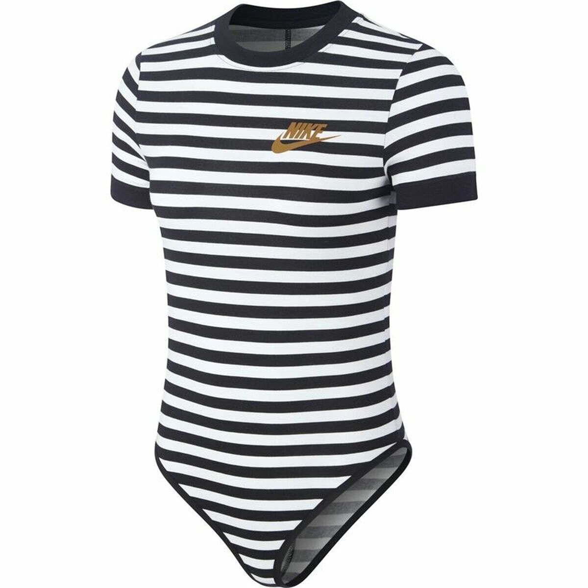 Leotard Nike Sportswear White Black Leotard Nike Sportswear White Black