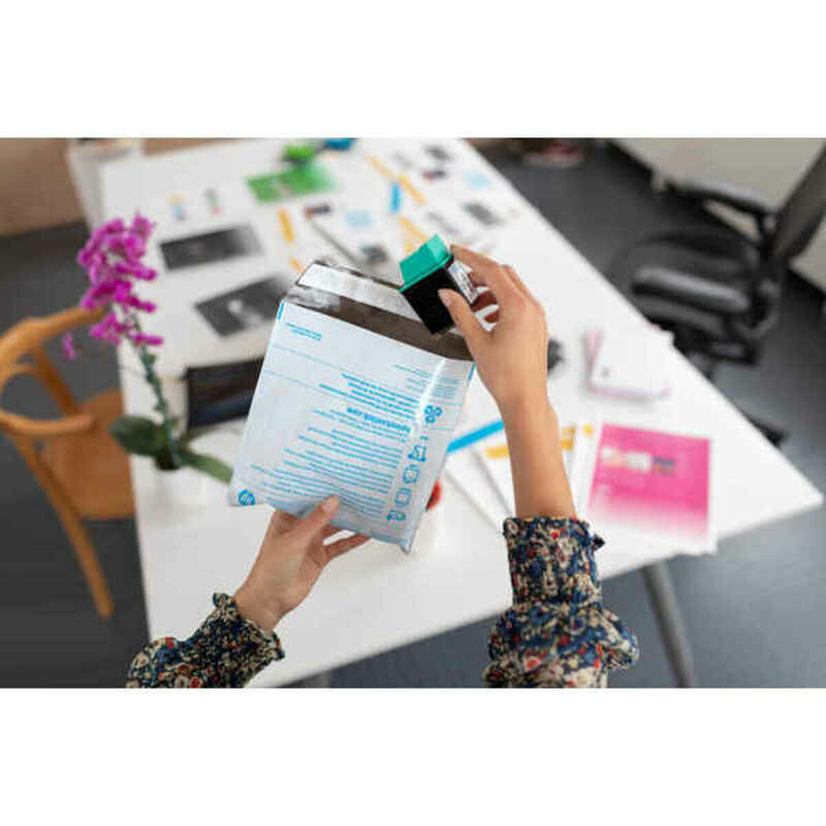 Original Ink Cartridge HP 963 Cyan