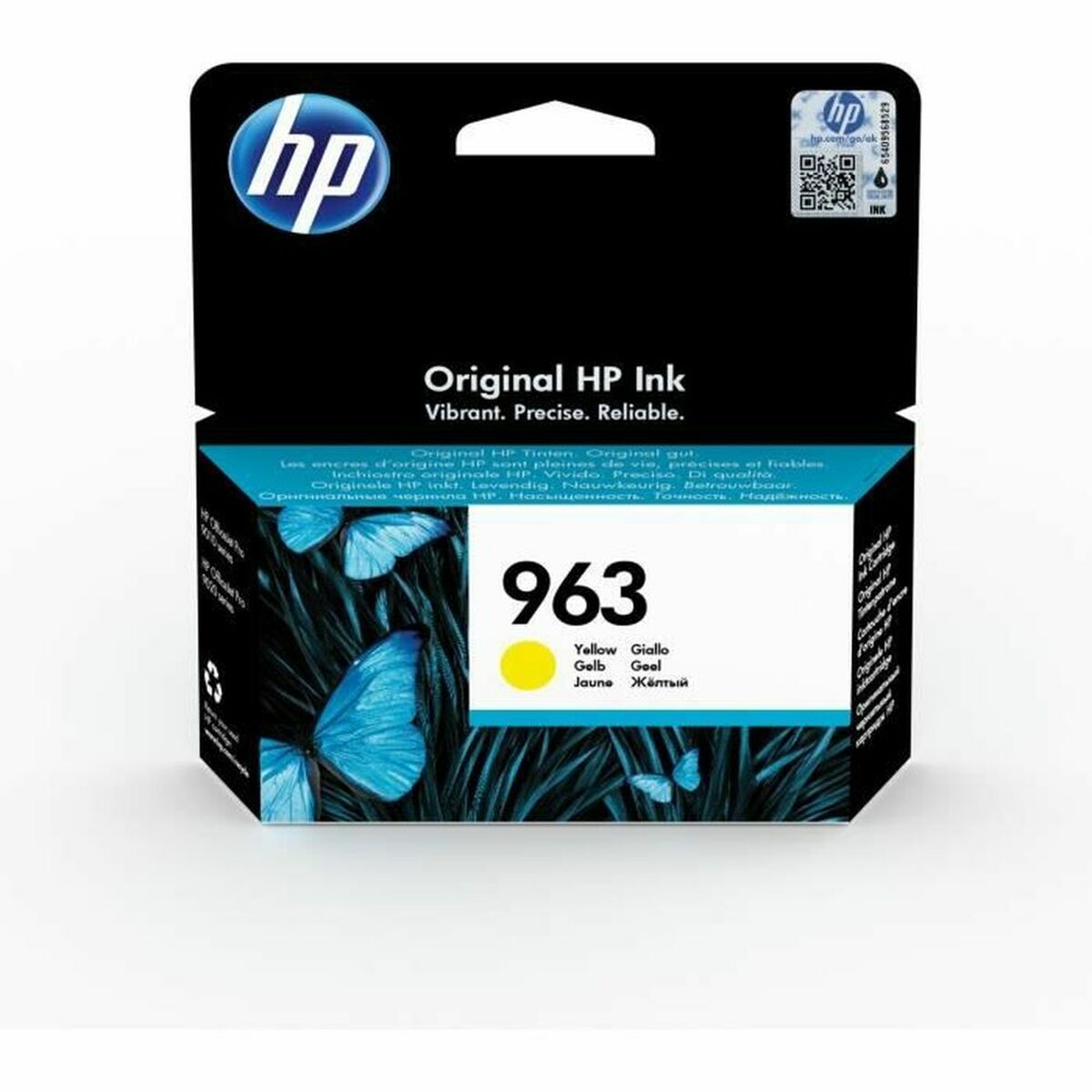 Original Ink Cartridge HP 963 Yellow Original Ink Cartridge HP 963 Yellow