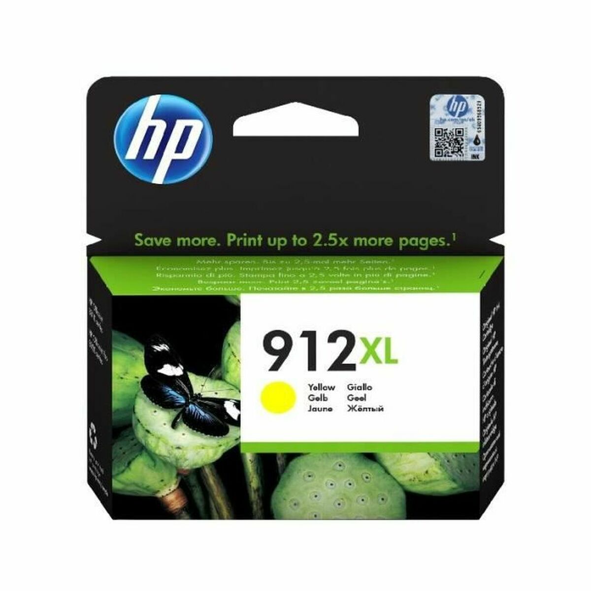 Original Ink Cartridge HP 912XL Yellow 9,9 ml Original Ink Cartridge HP 912XL Yellow 9,9 ml