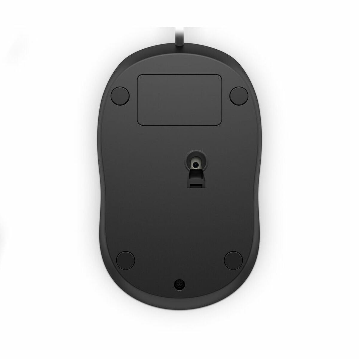 Mouse with Cable and Optical Sensor HP 4QM14AA#ABB Black