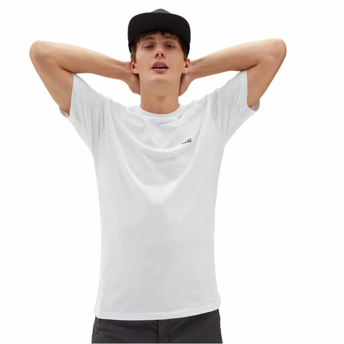 Mens Short Sleeve T-Shirt Vans Mn Left Chest Logo 2XL