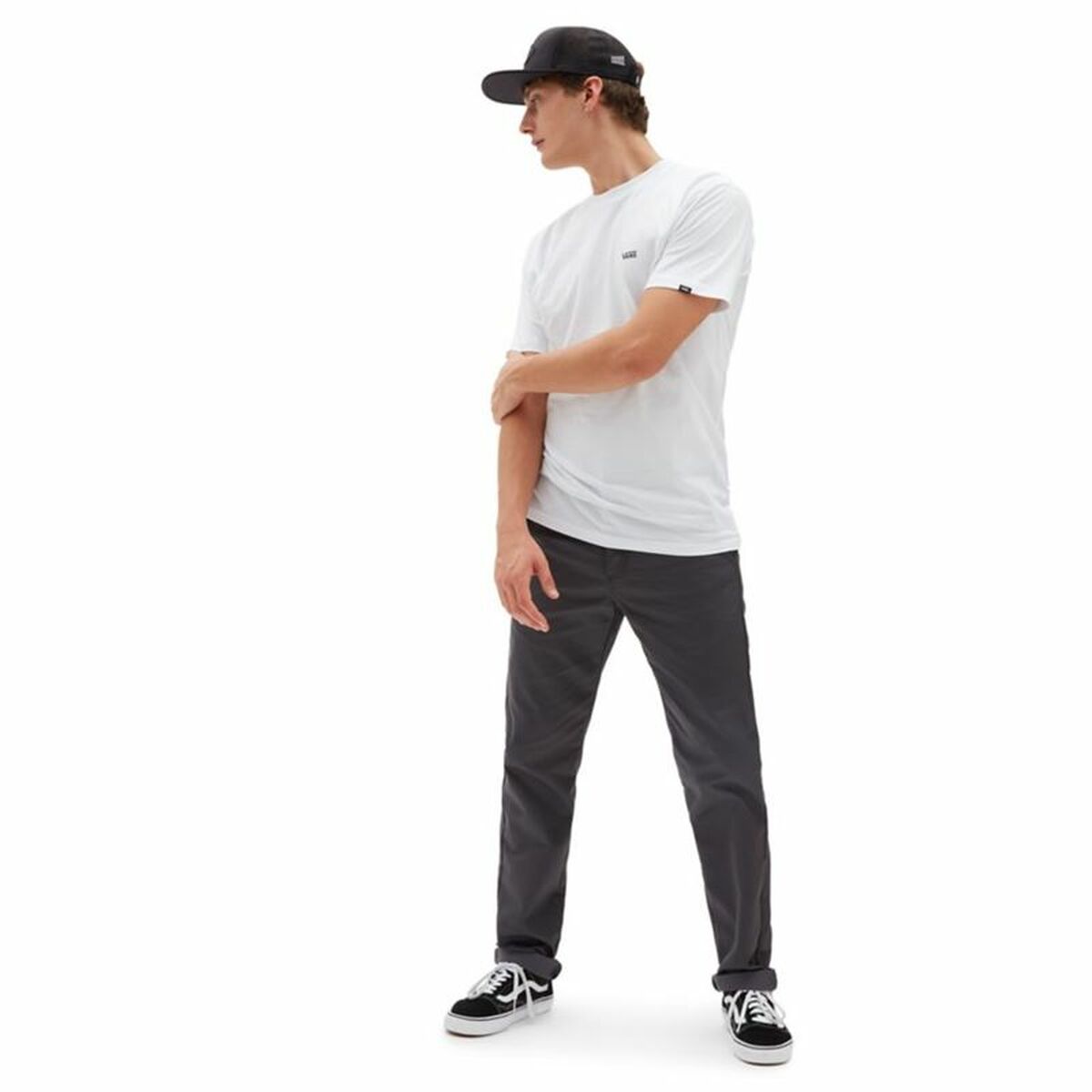 Mens Short Sleeve T-Shirt Vans Mn Left Chest Logo 2XL
