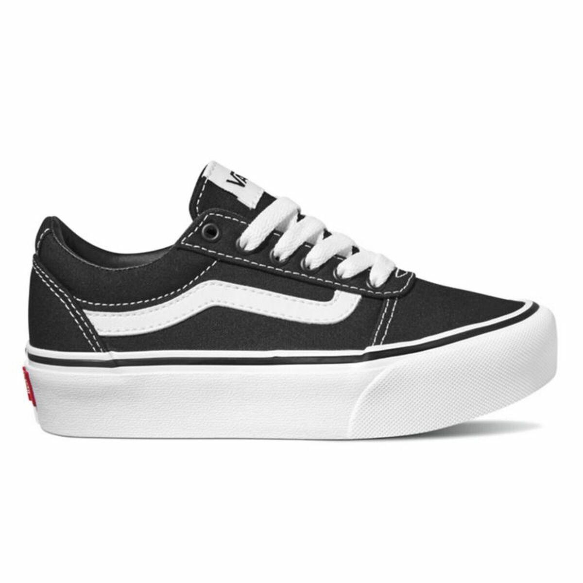 Childrens Casual Trainers Vans Ward Platform Girls