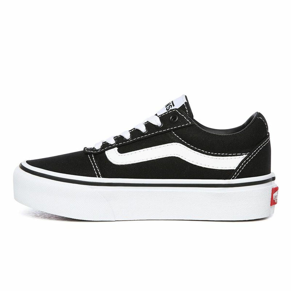 Childrens Casual Trainers Vans Ward Platform Girls