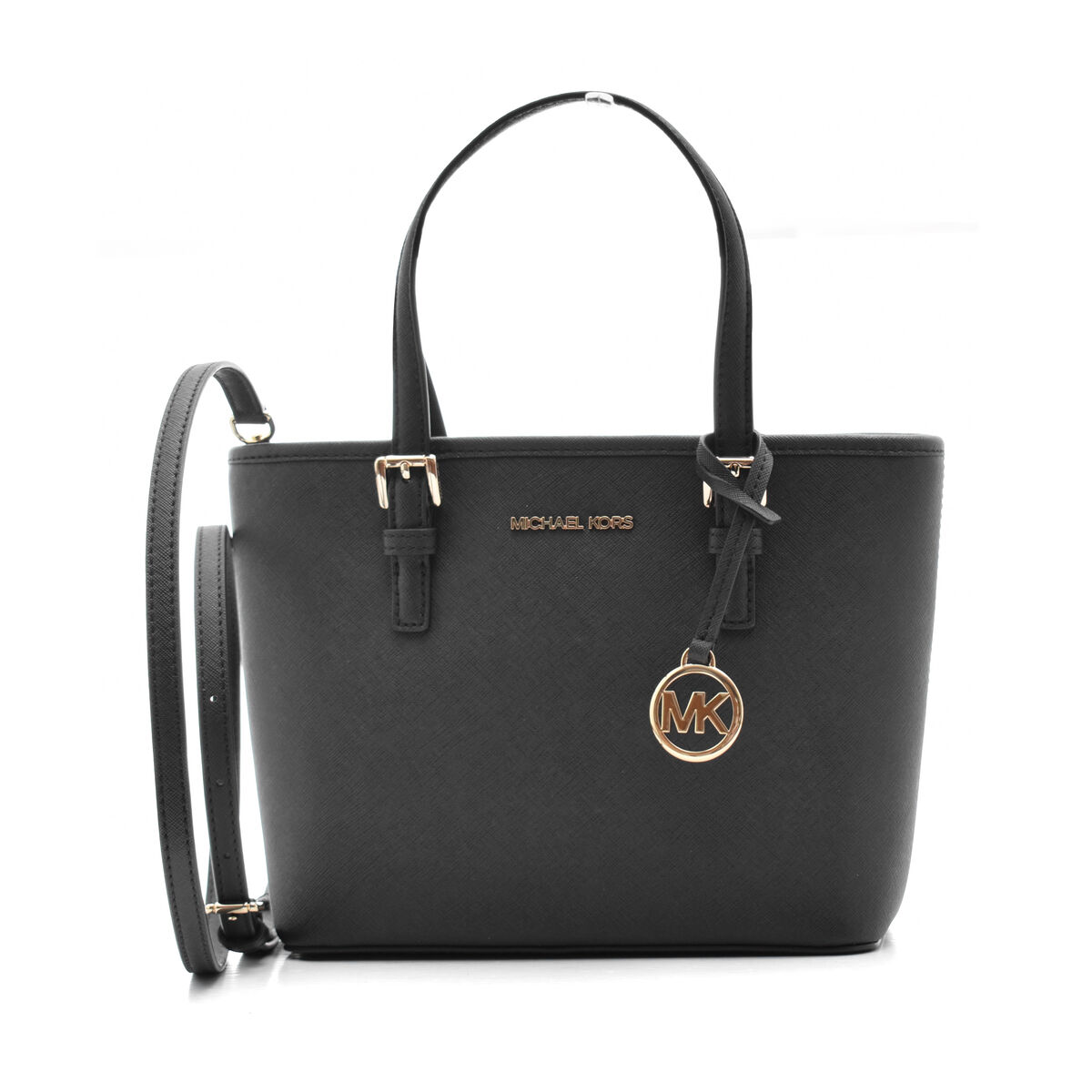 Women’s Handbag Michael Kors 35T9GTVT0L-BLACK-NOIR Black 22 x 18 x 10 cm
