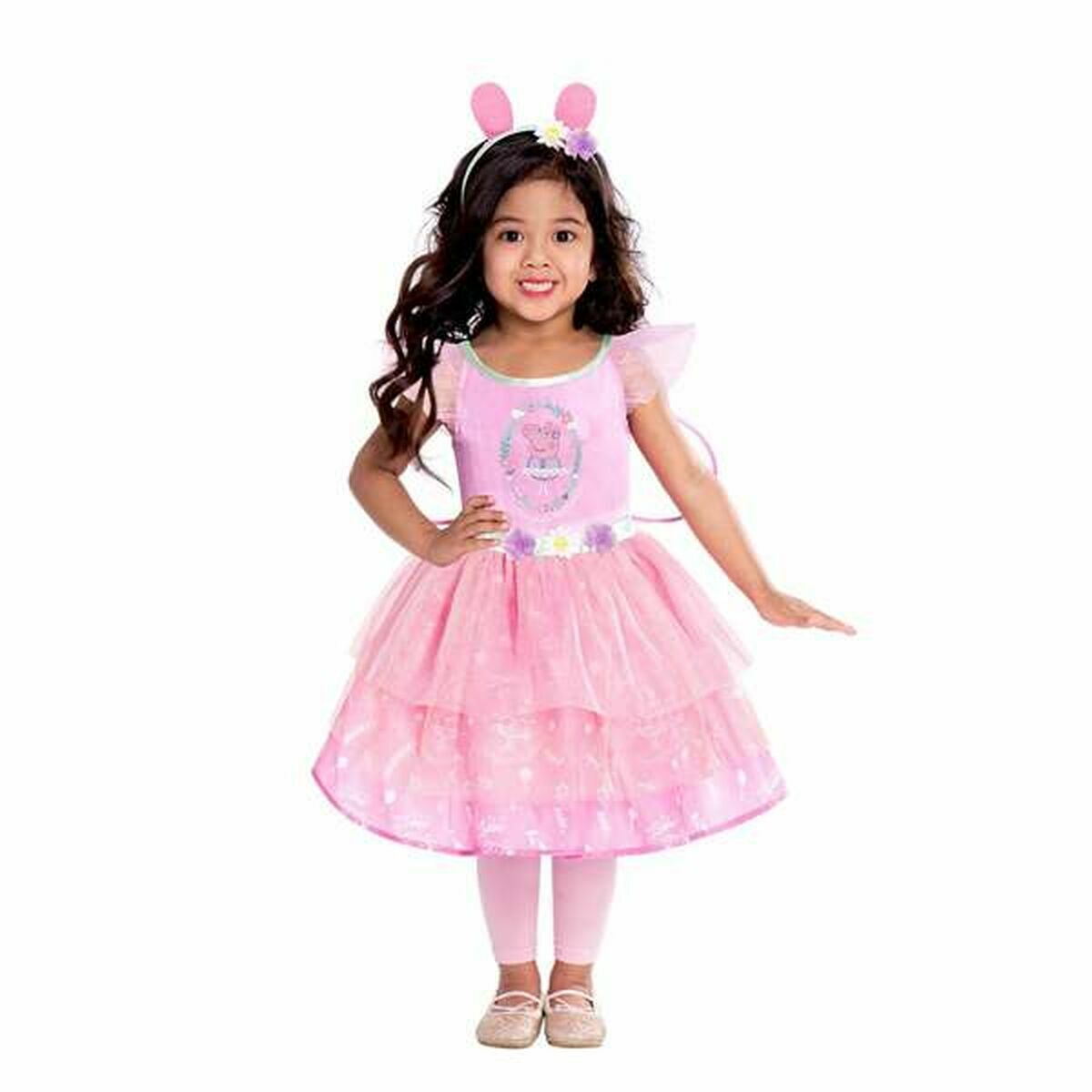 Costume for Children Peppa Pig 3 Pieces Costume for Children Peppa Pig 3 Pieces