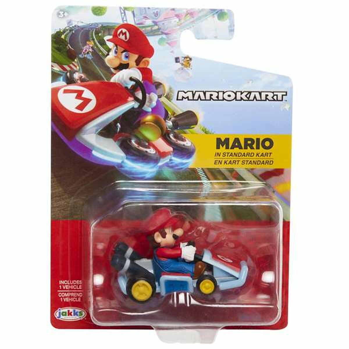Toy car Jakks Pacific Super Mario Kart Racers Wave 5 Multicolour (Multicolour)
