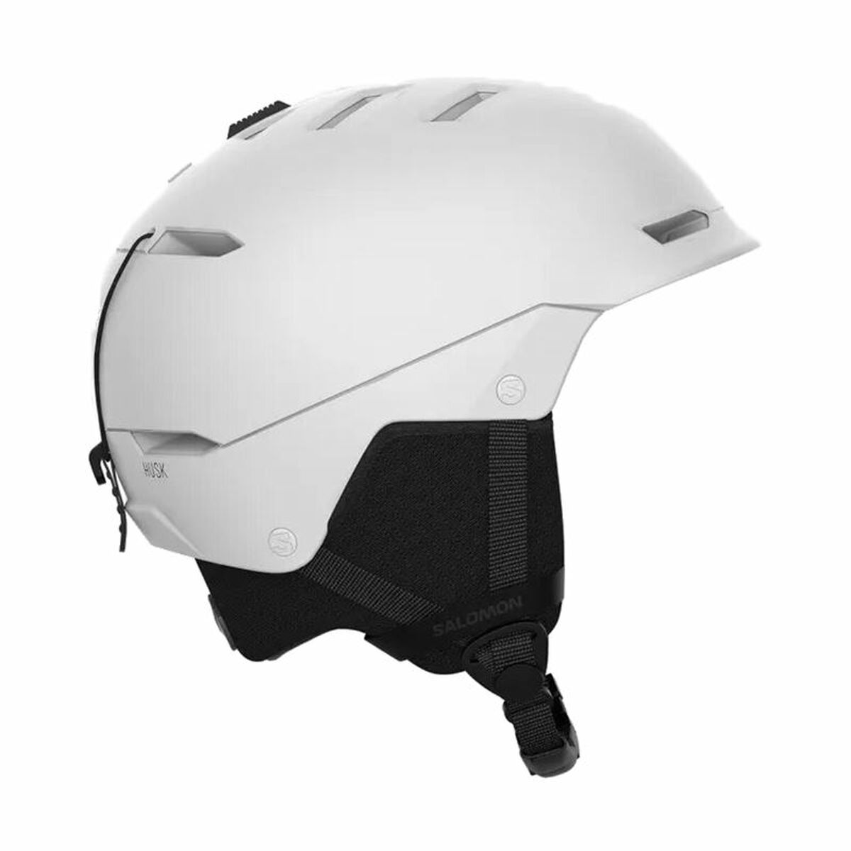 Ski Helmet Snowboarding Salomon Husk White Black Unisex S 56-60 cm 56-58