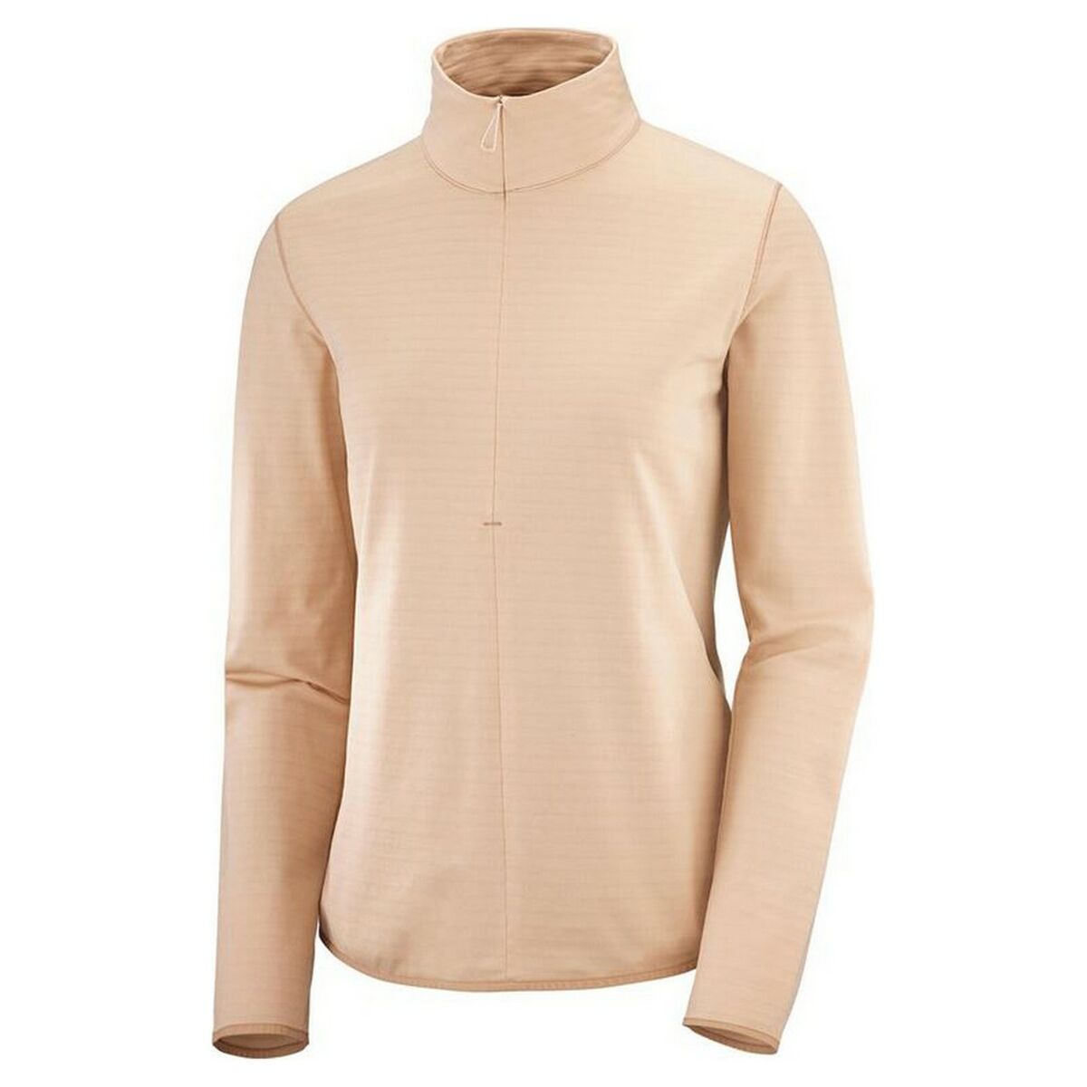 Women’s Sports Jacket Salomon Outrack Half Zip Mid Pink