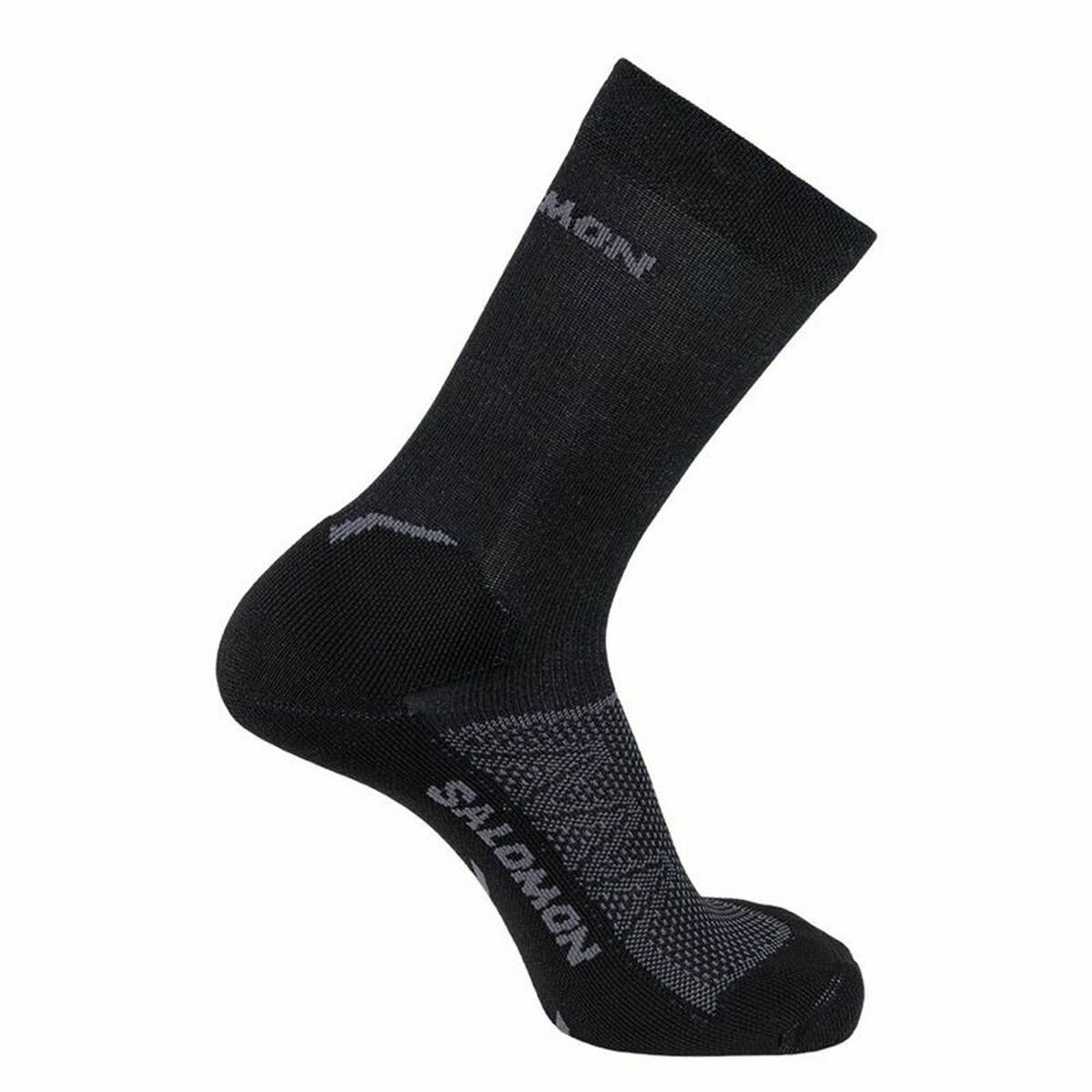 Sports Socks Salomon Speedcross Crew Black Sports Socks Salomon Speedcross Crew Black