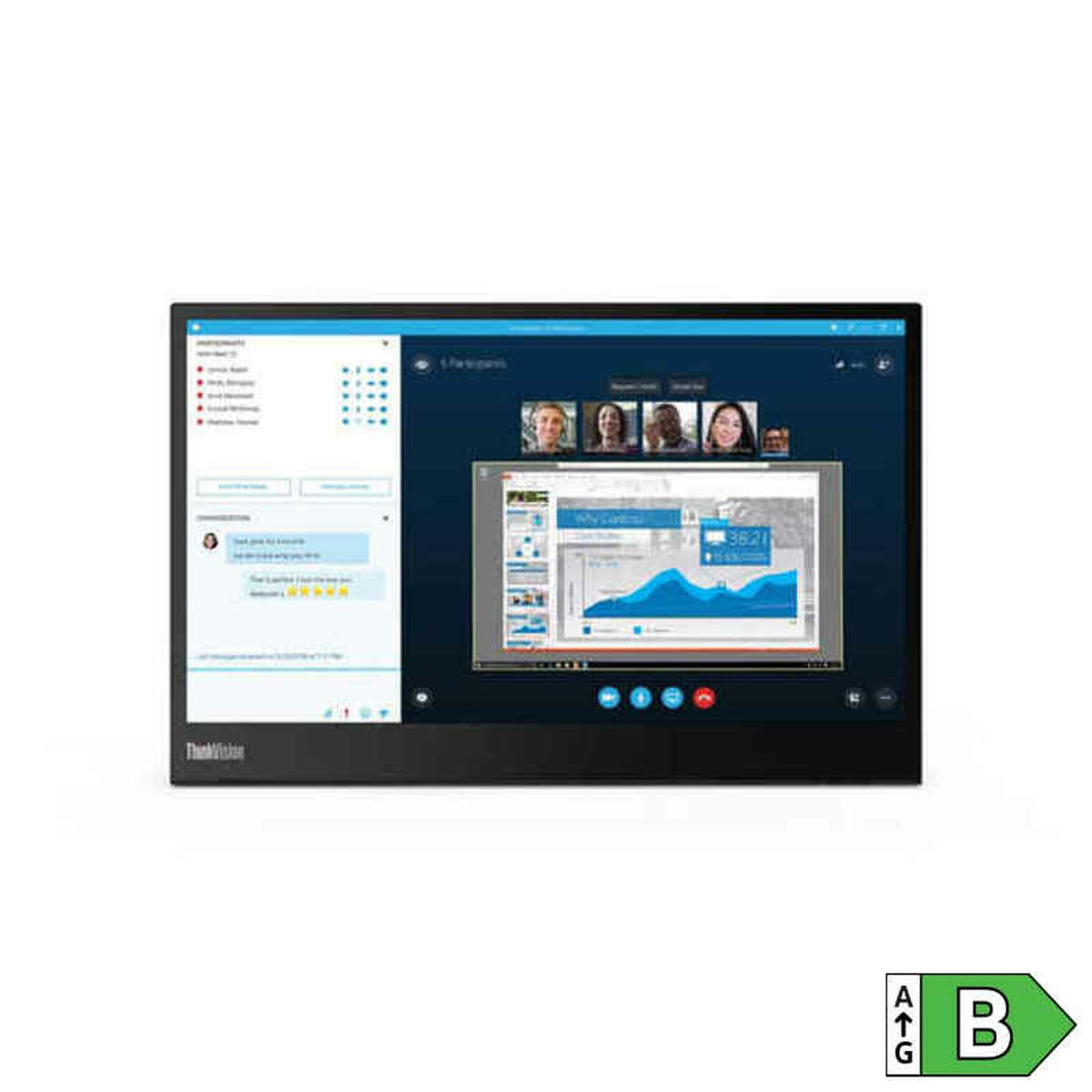Monitor Lenovo ThinkVision M14 14″ Full HD