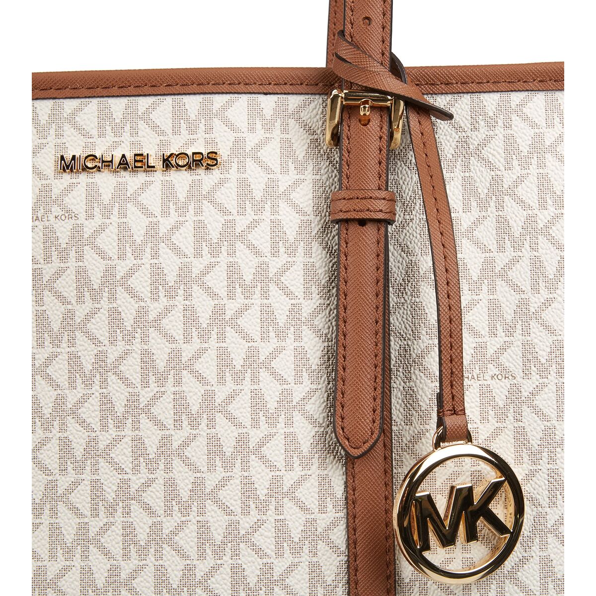 Women’s Handbag Michael Kors 35S0GTVT1V-VANILLA White 35 x 25 x 13 cm