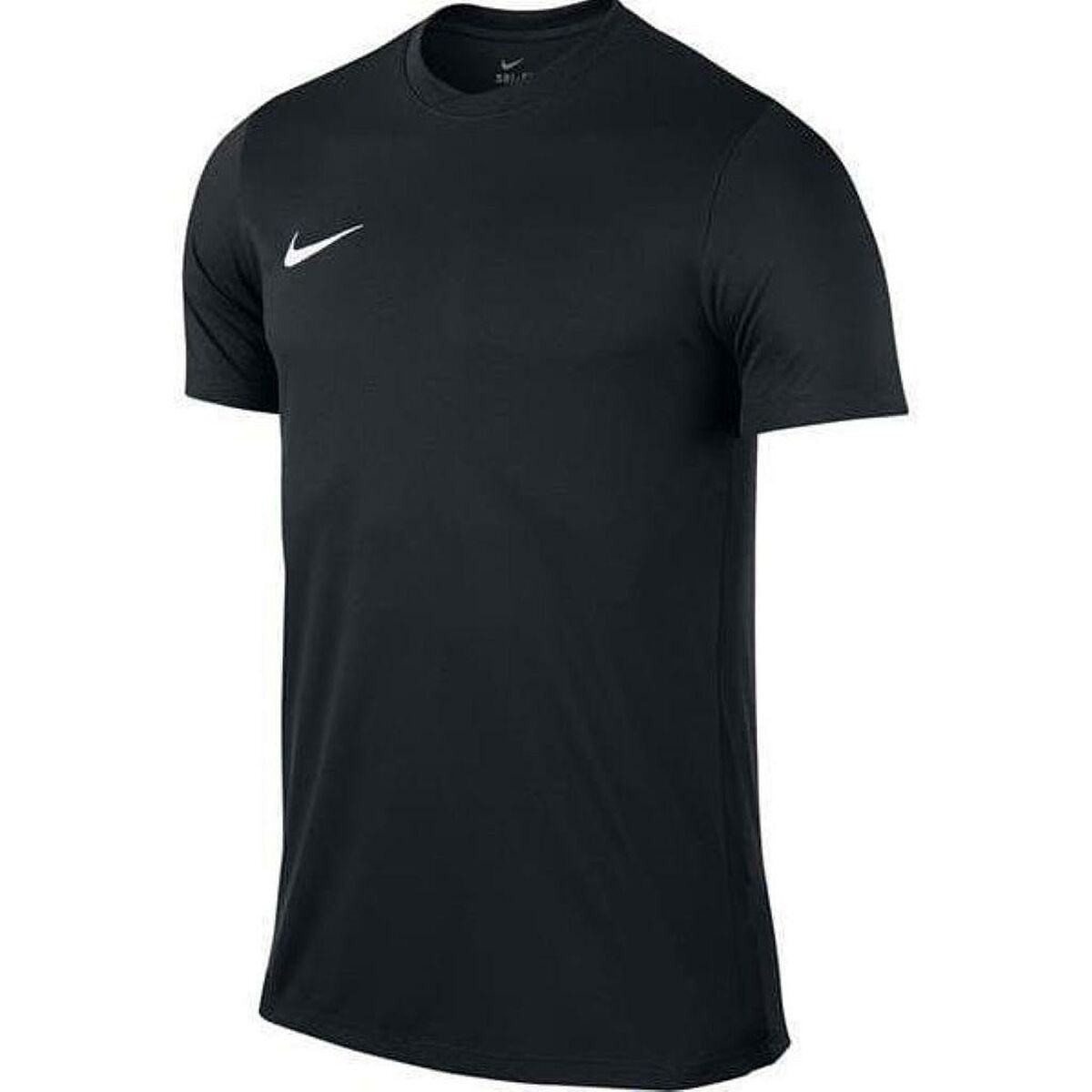 Child’s Short Sleeve T-Shirt Nike DRI FIT PARK 7 BV6741 010 Black