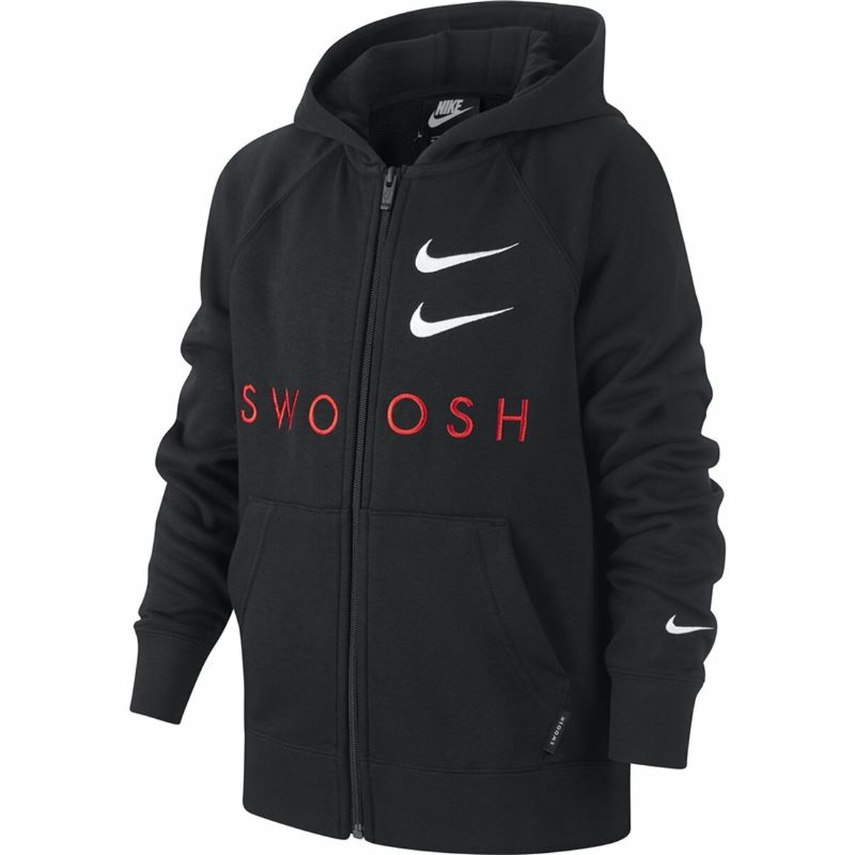 Children’s Sports Jacket Nike Swoosh Black