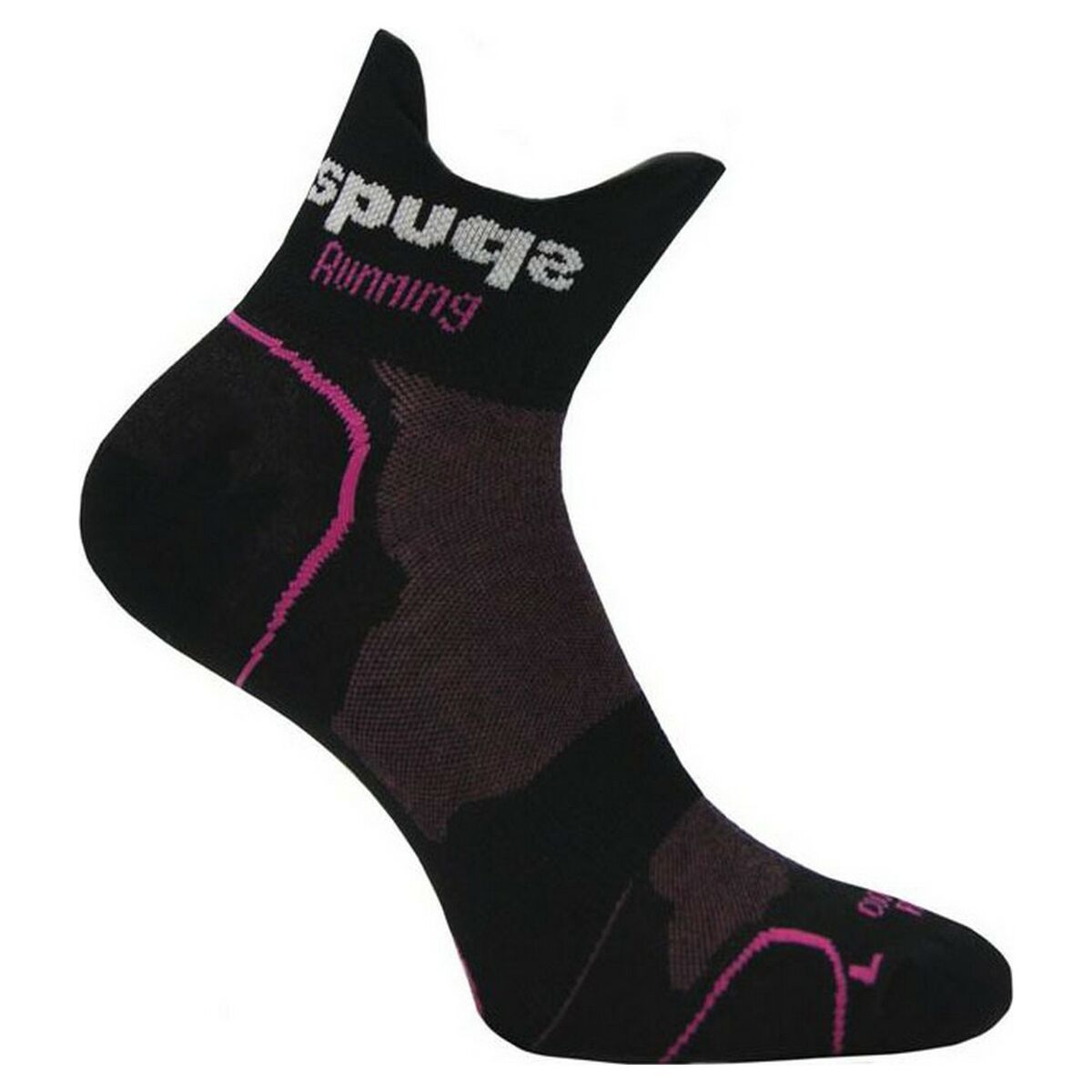 Sports Socks Spuqs Coolmax Speed Black Pink Sports Socks Spuqs Coolmax Speed Black Pink