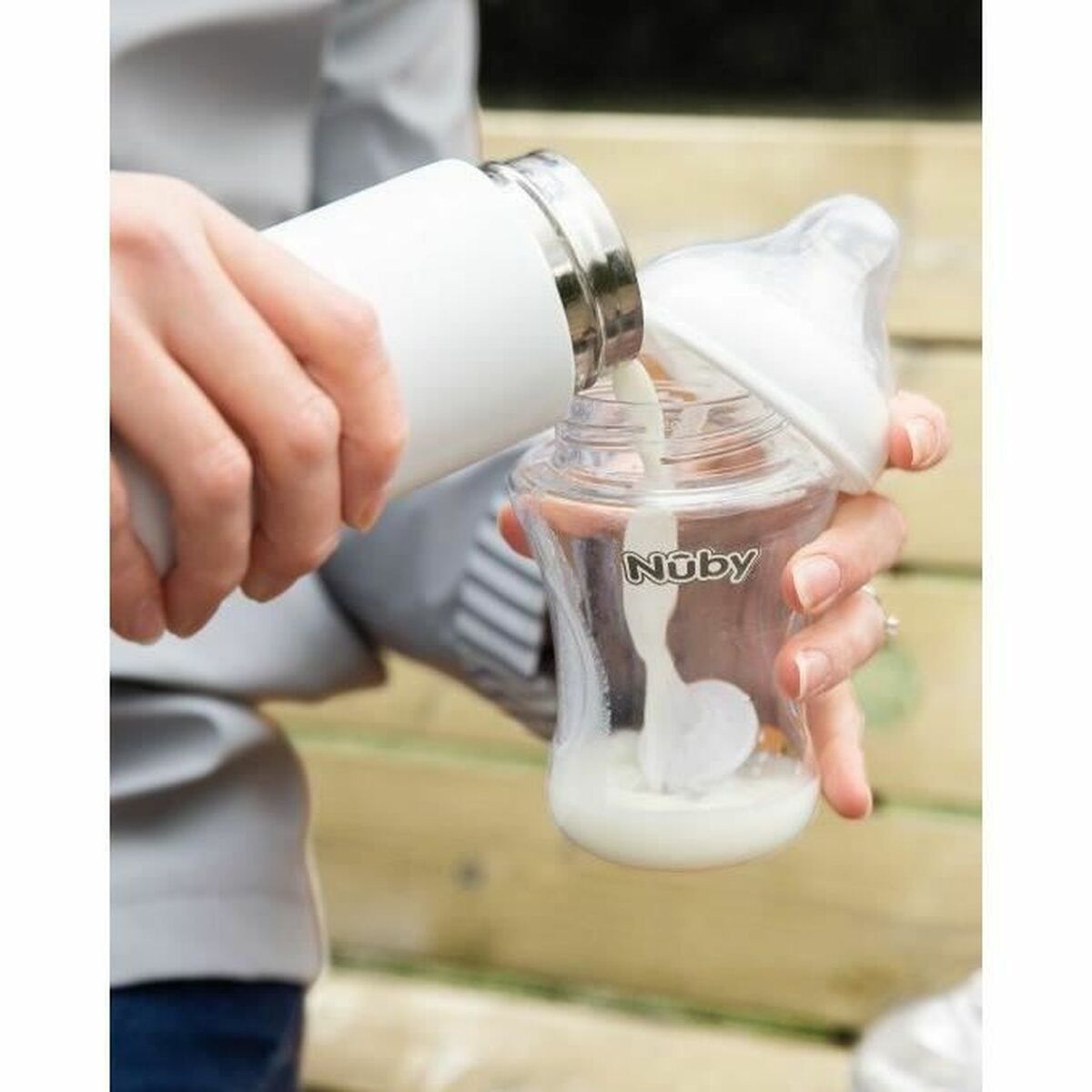 Baby bottle warmer Nby White