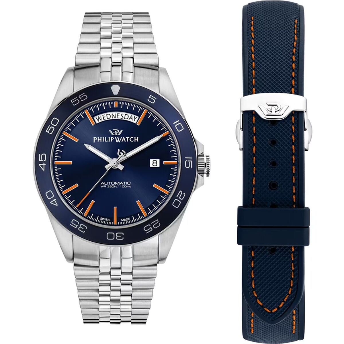Men’s Watch Philip Watch R8223597114 Silver