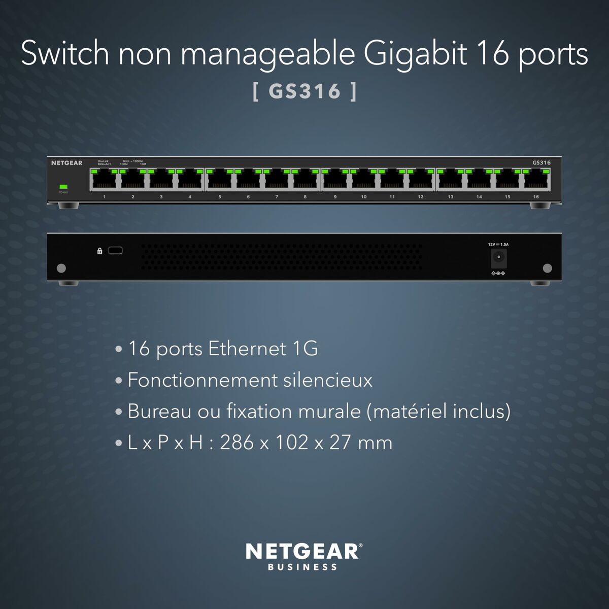 USB Cable Netgear GS316-300EUS