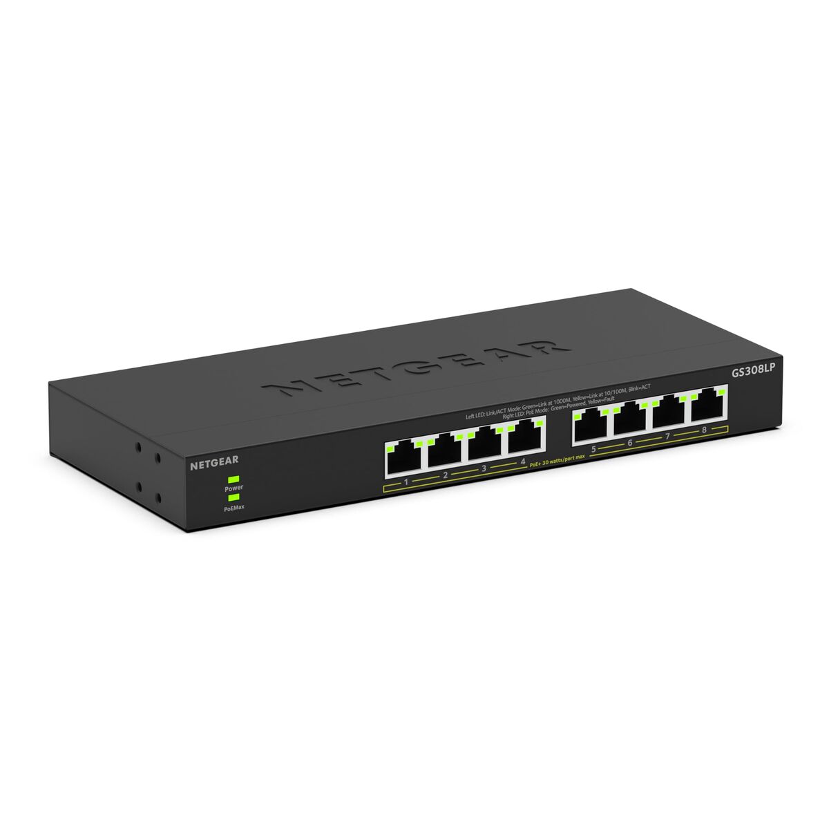 Switch Netgear GS308LP-100EUS Switch Netgear GS308LP-100EUS