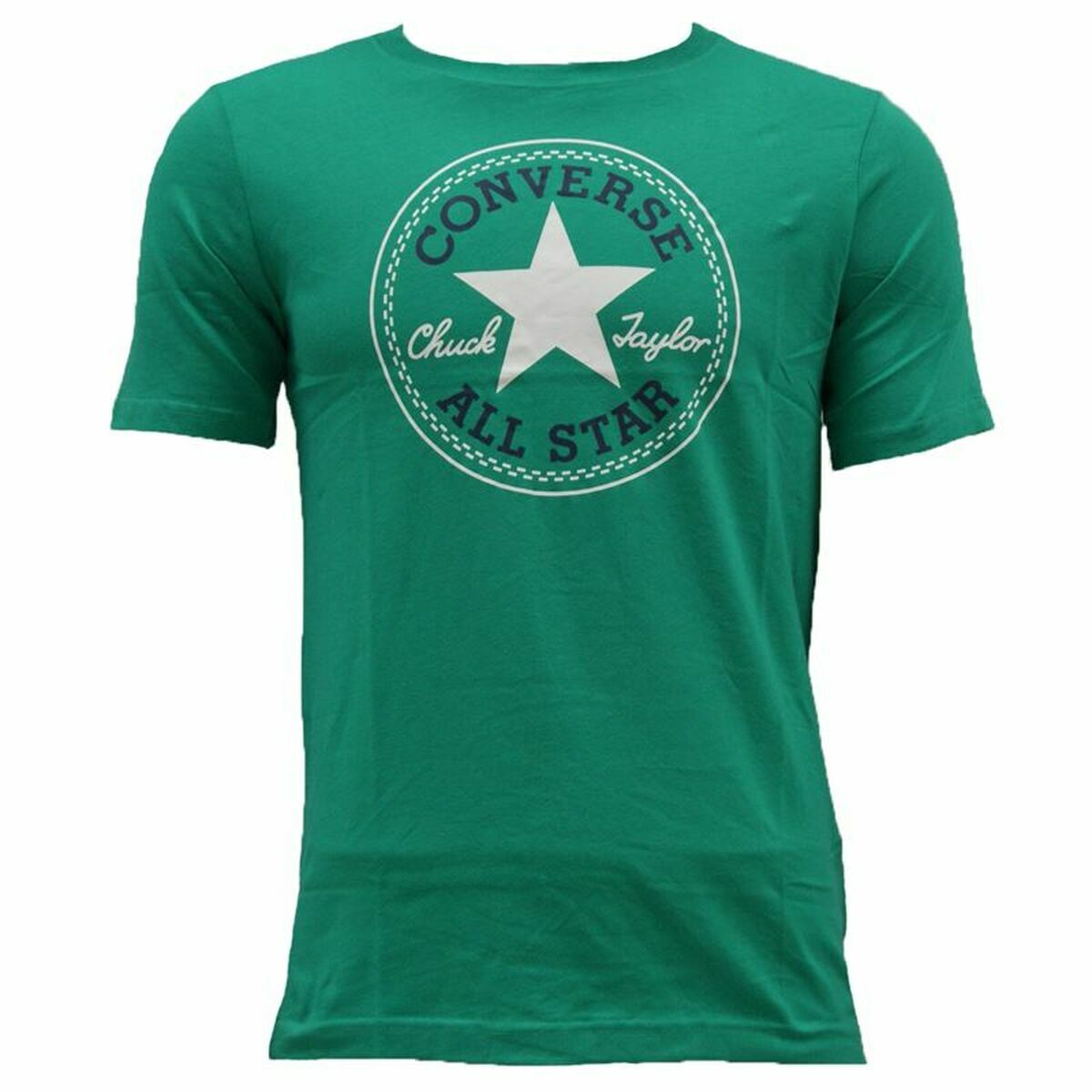 Child’s Short Sleeve T-Shirt Converse Core Chuck Taylor Patch Green