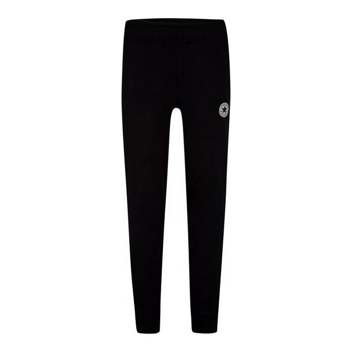 Children’s Tracksuit Bottoms Converse Fleee Chuck Taylor Patch Jogger B Black Children