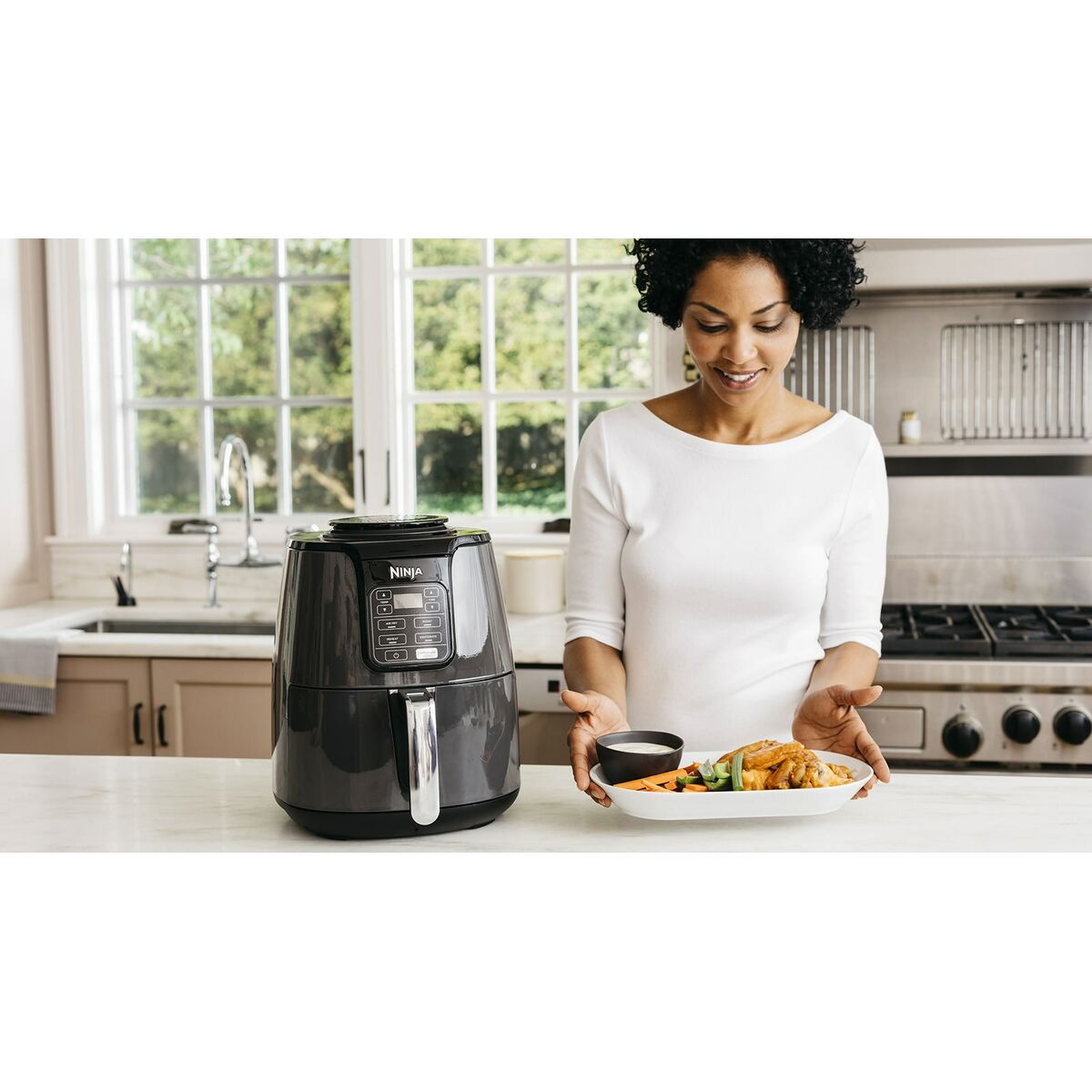 Deep-fat Fryer NINJA AF100 Black 1550 W 3,8 L