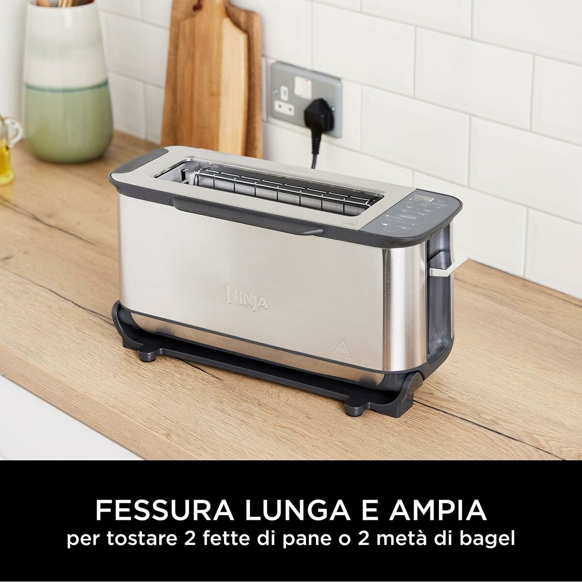 Toaster NINJA Silver 1200 W 3-in-1