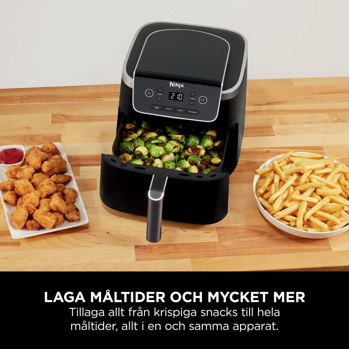 Air Fryer NINJA AF140EU Black 1750 W 4,7 L