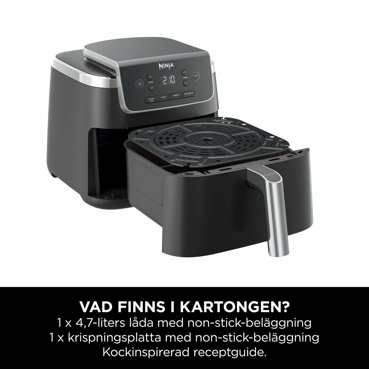Air Fryer NINJA AF140EU Black 1750 W 4,7 L