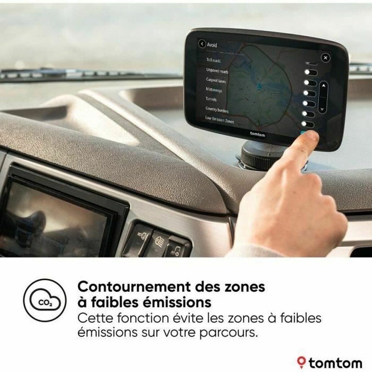 GPS navigator TomTom PLUS 7″