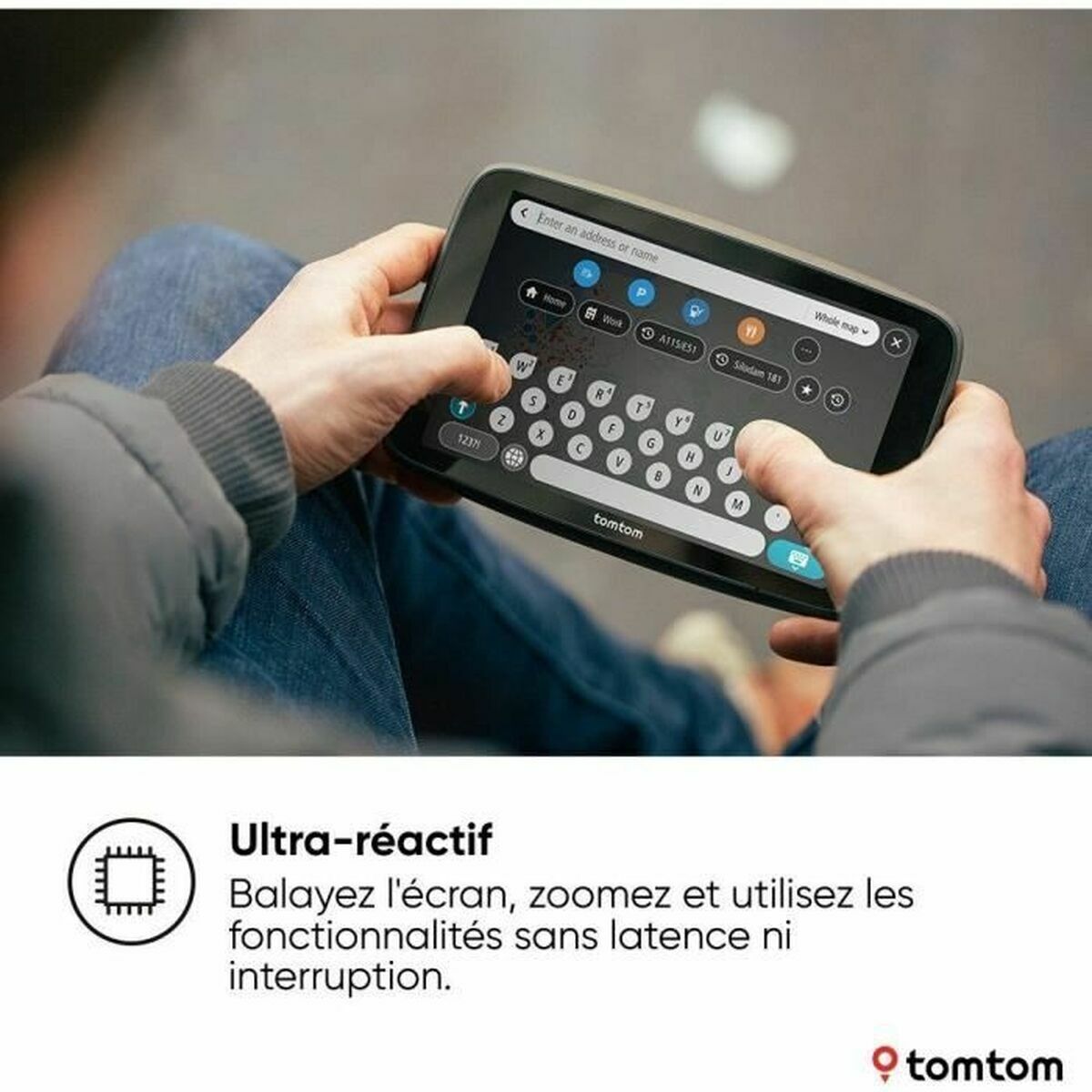 GPS navigator TomTom PLUS 7″