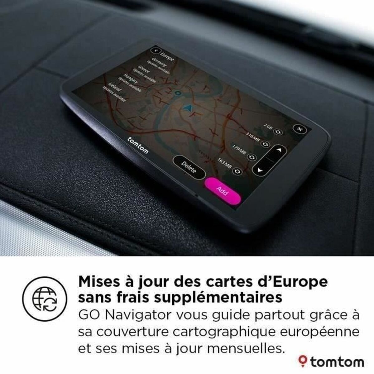 GPS navigator TomTom 1YD6.002.100 6″