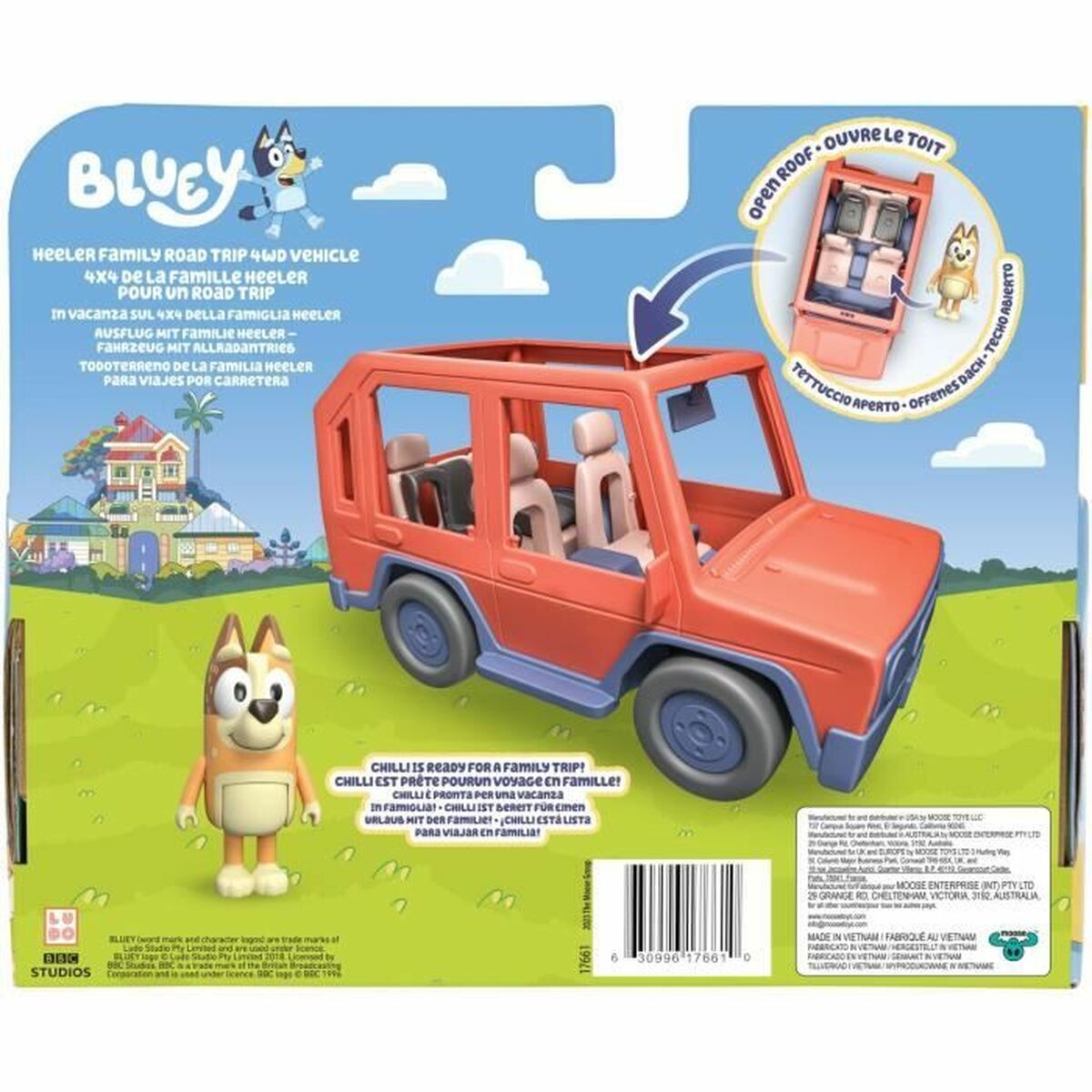 Playset Bluey Bluey’s Car
