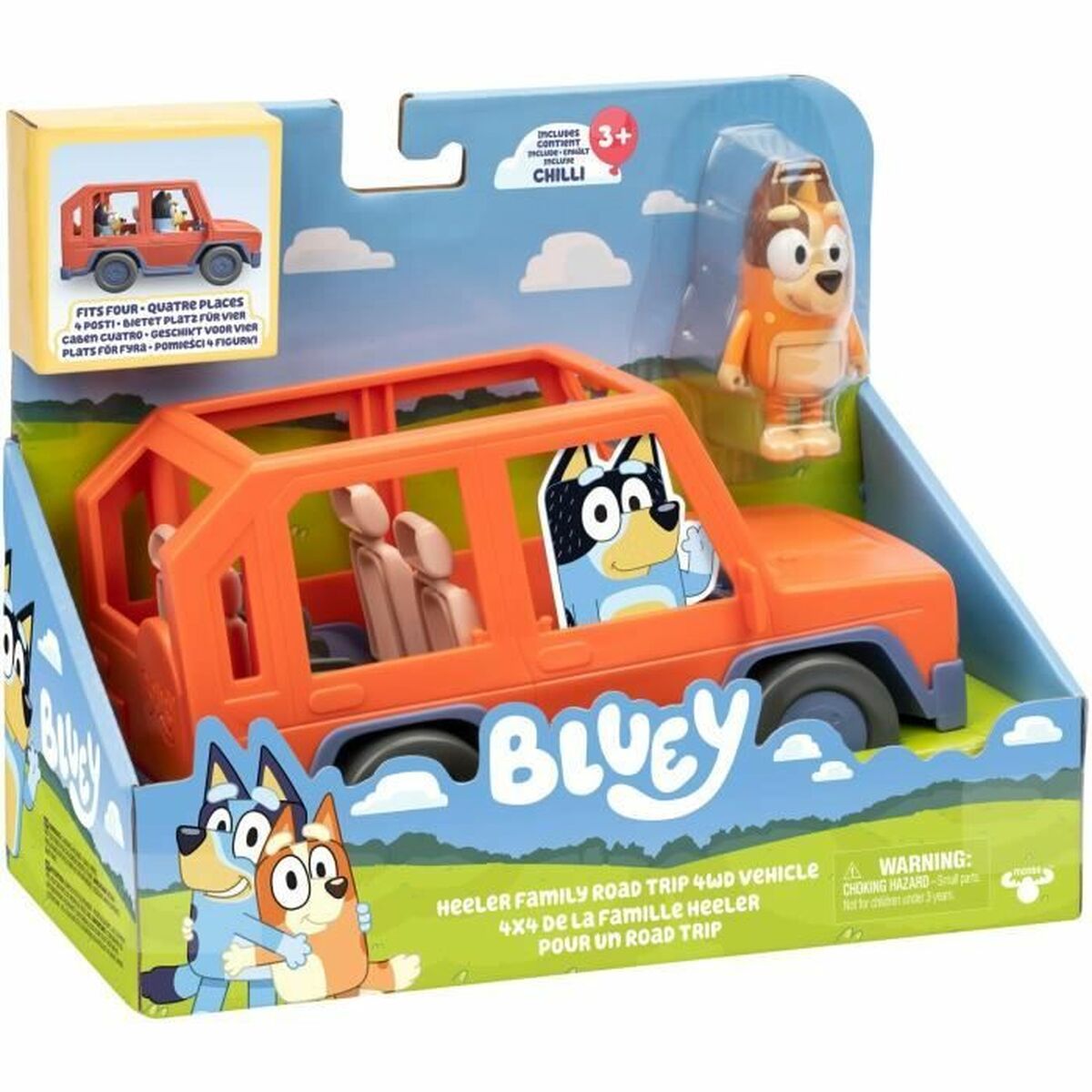 Playset Bluey Bluey’s Car