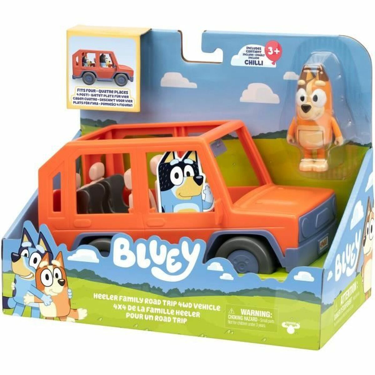 Playset Bluey Bluey’s Car