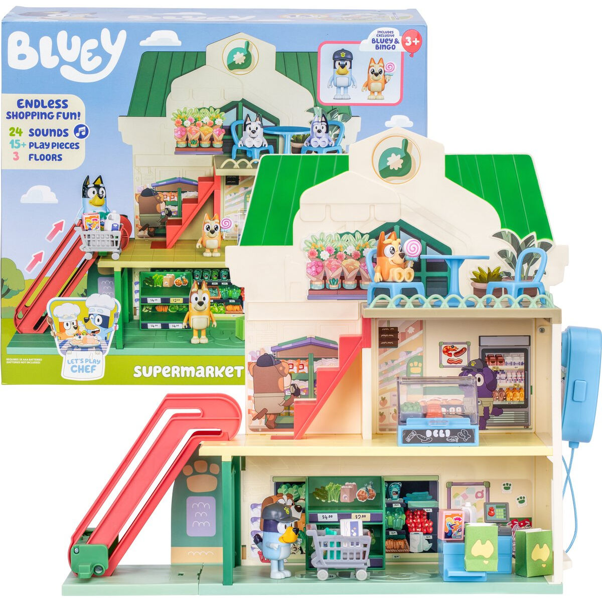 Playset Bluey Light Sound Playset Bluey Light Sound