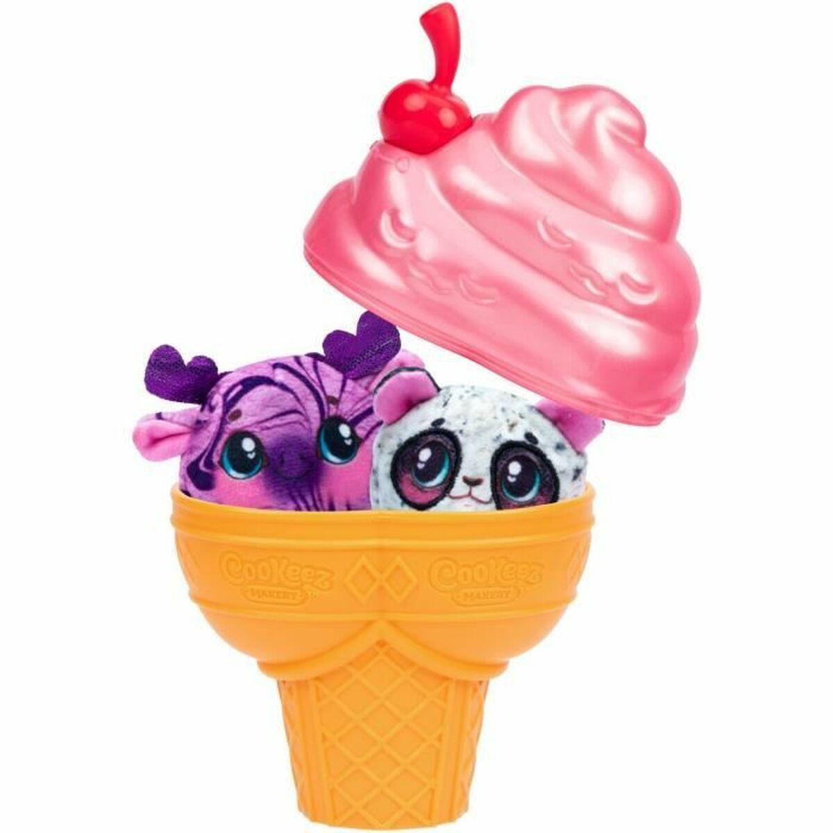 Fluffy toy Moose Toys Multicolour (2 Pieces)