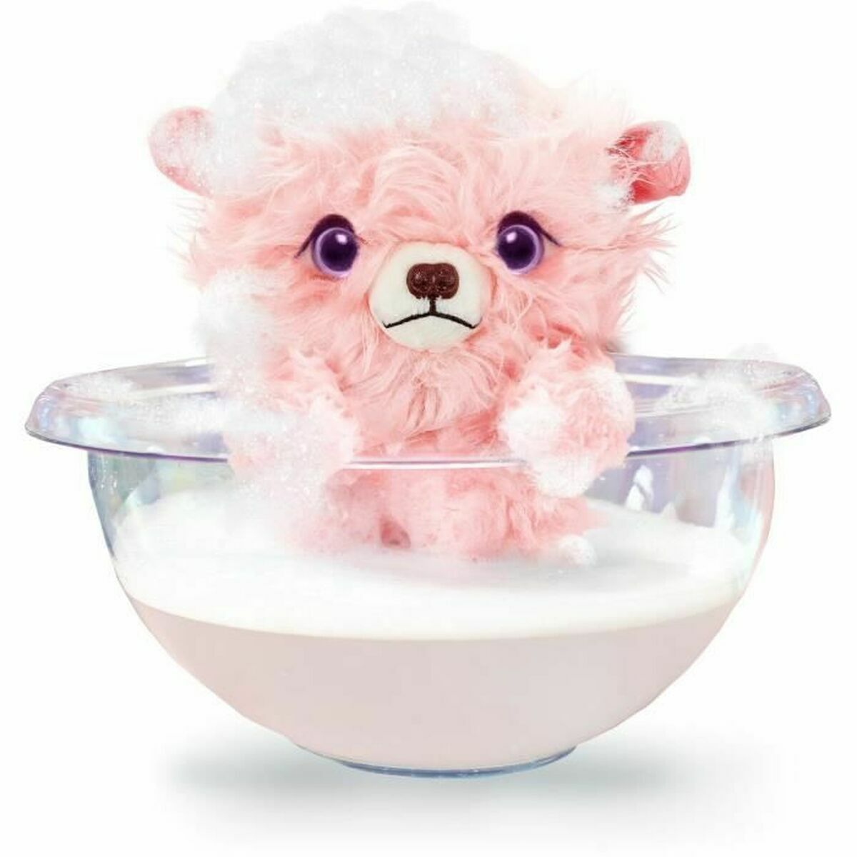 Fluffy toy Moose Pink