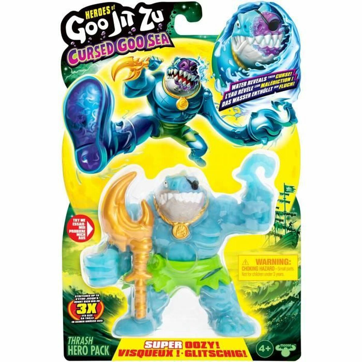 Collectable Figures Goo Jit Zu Mar de Goo Maldito – GJZ Thrash