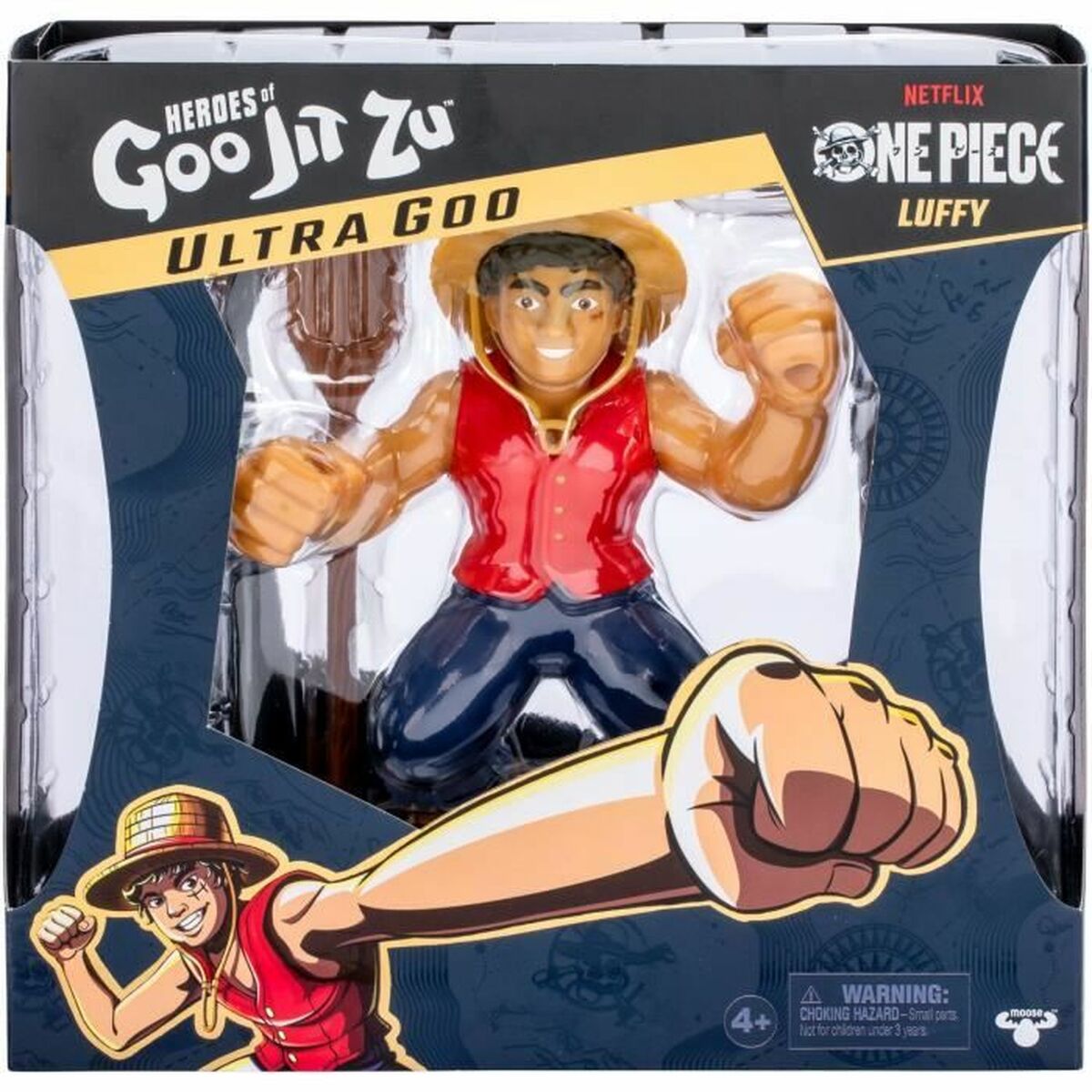 Playset Goo Jit Zu Ultragoo Luffy Playset Goo Jit Zu Ultragoo Luffy