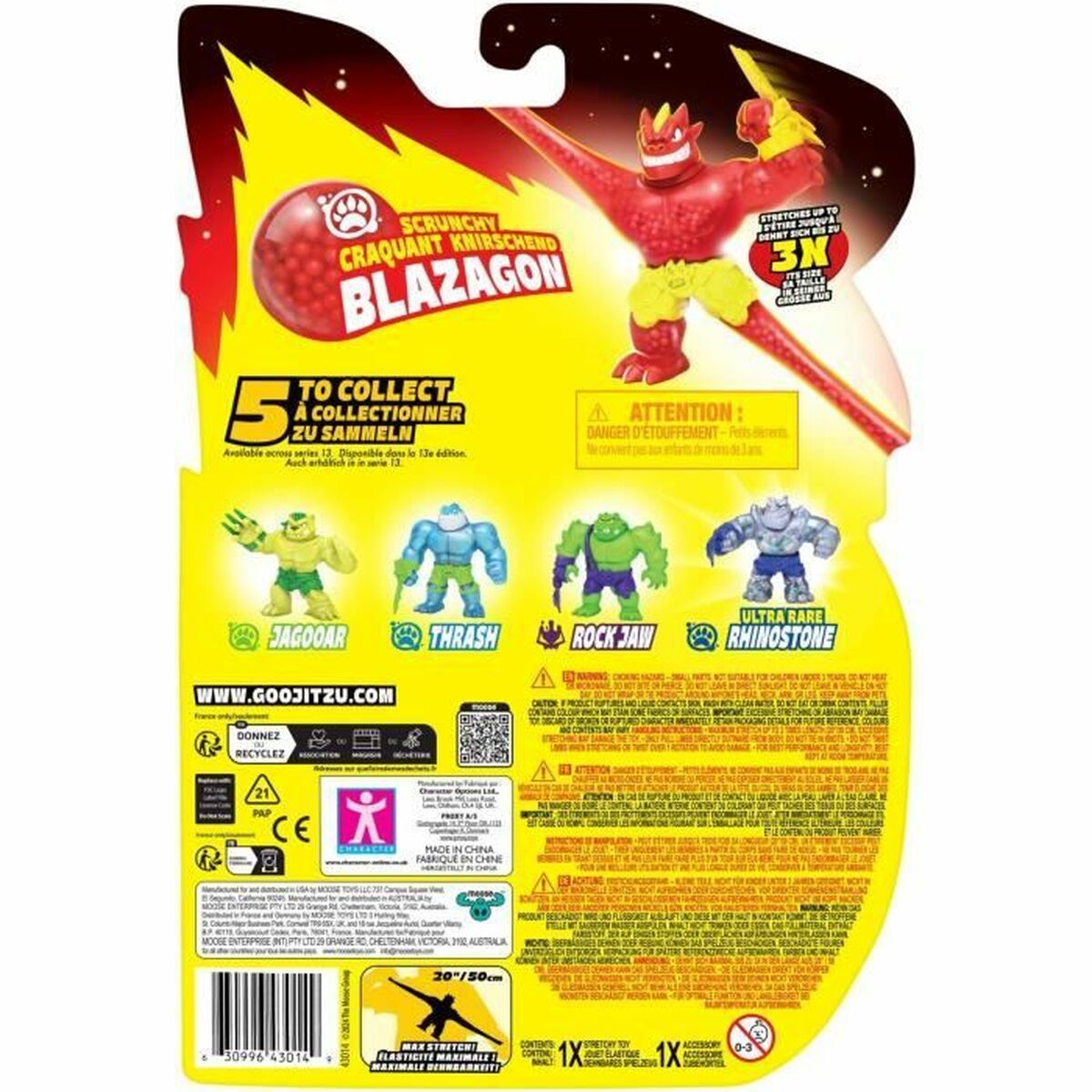 Action Figure Goo Jit Zu 11 cm